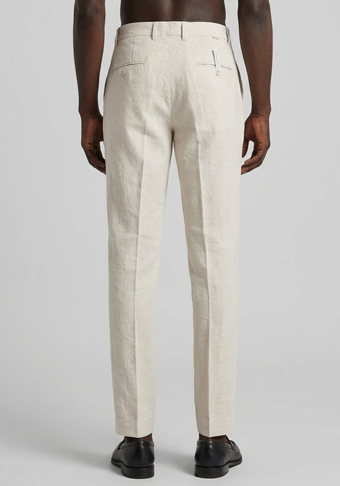 Hamaki Ho Λινό Παντελόνι Linen - PSE1839H Bez