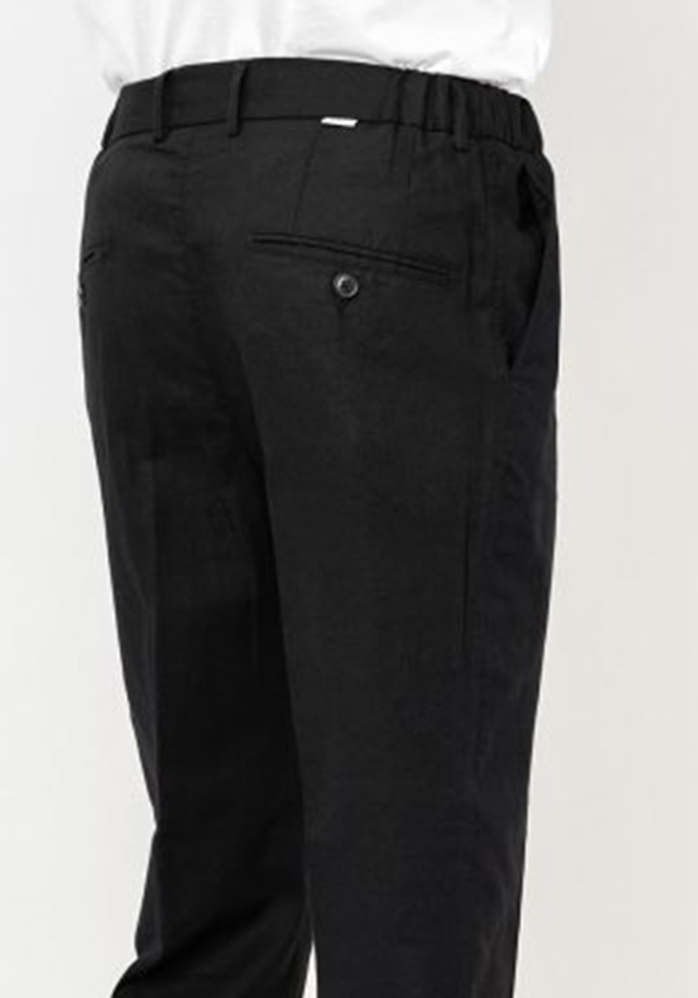 Hamaki Ho Λινό Παντελόνι της σειράς Chino - PSE1753H Black
