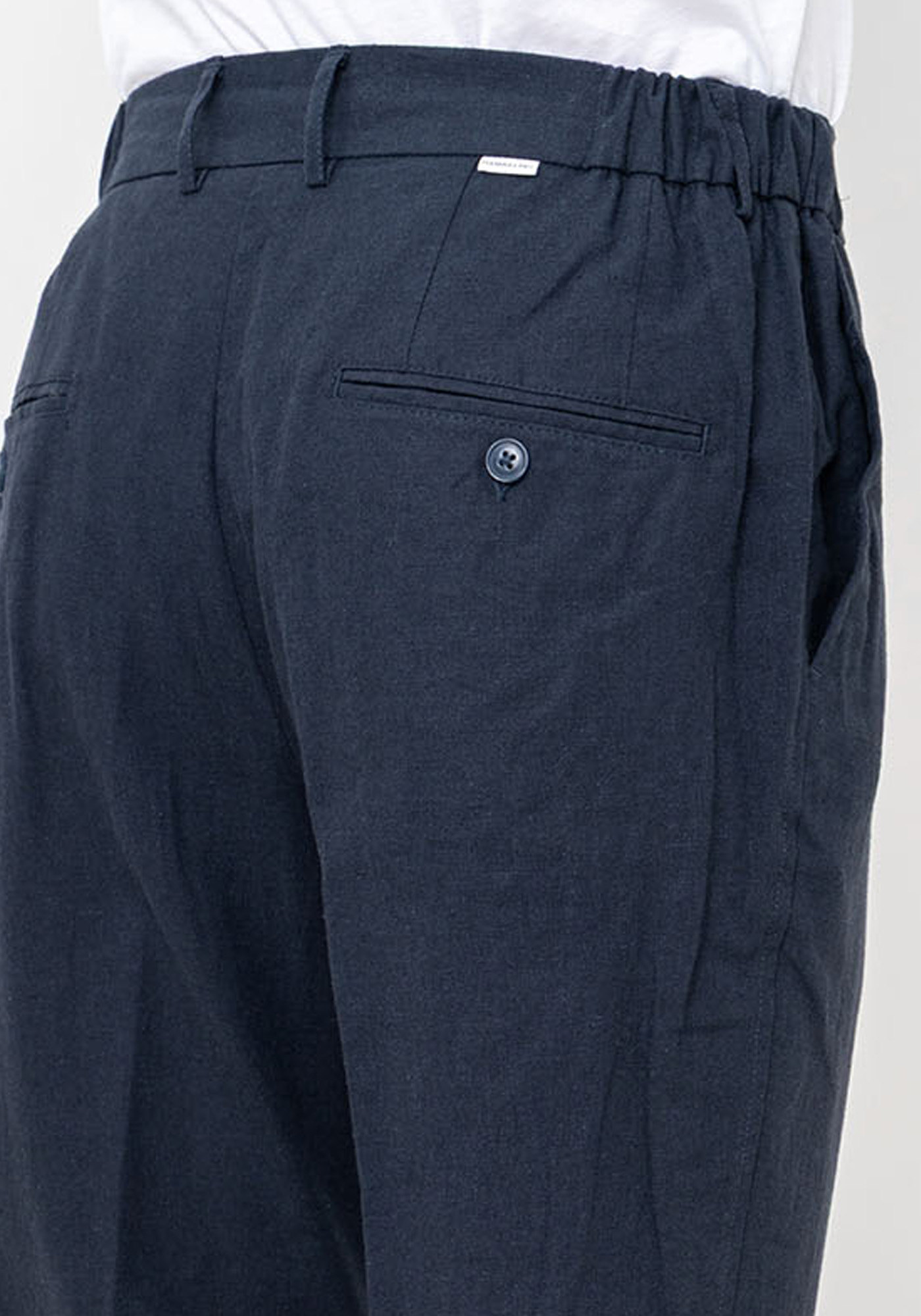 Hamaki Ho Λινό Παντελόνι της σειράς Chino - PSE1753H Blue