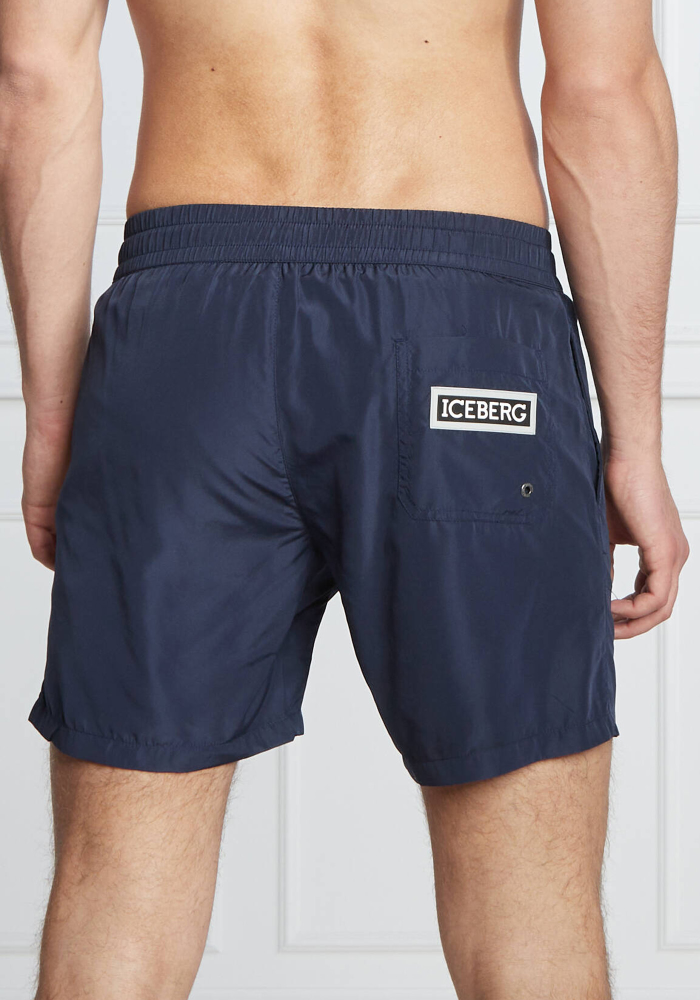 Iceberg Μαγιό της σειράς Bicolor Logo - ICE2MBM02 Navy