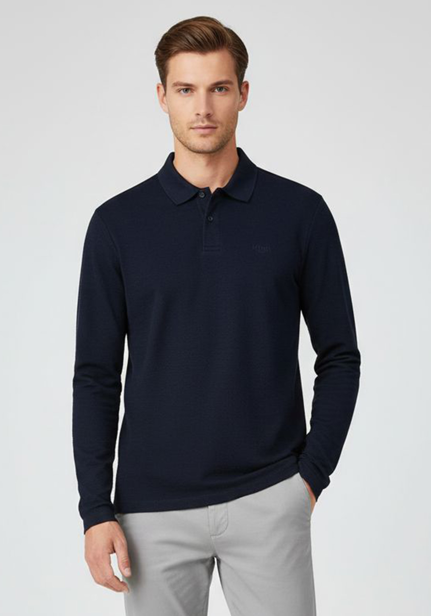 Joop! JOOP! Polo Μπλούζα της σειράς Amare - 30047854 10019361 002 Dark Blue
