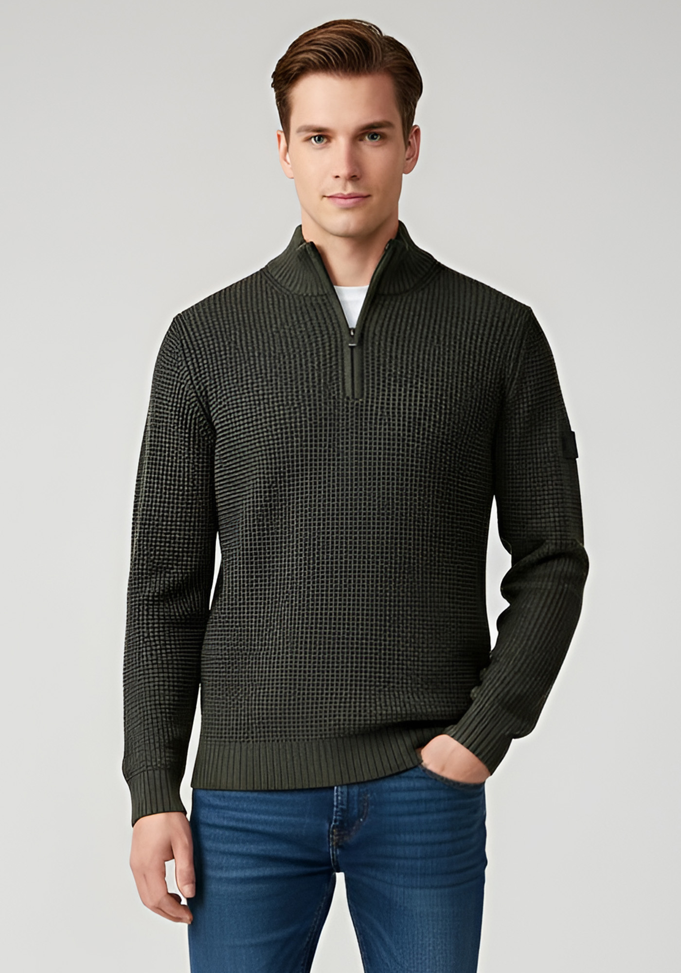 JOOP Pullover της σειράς Henrios - 30047663 10020092 303 Dark Green