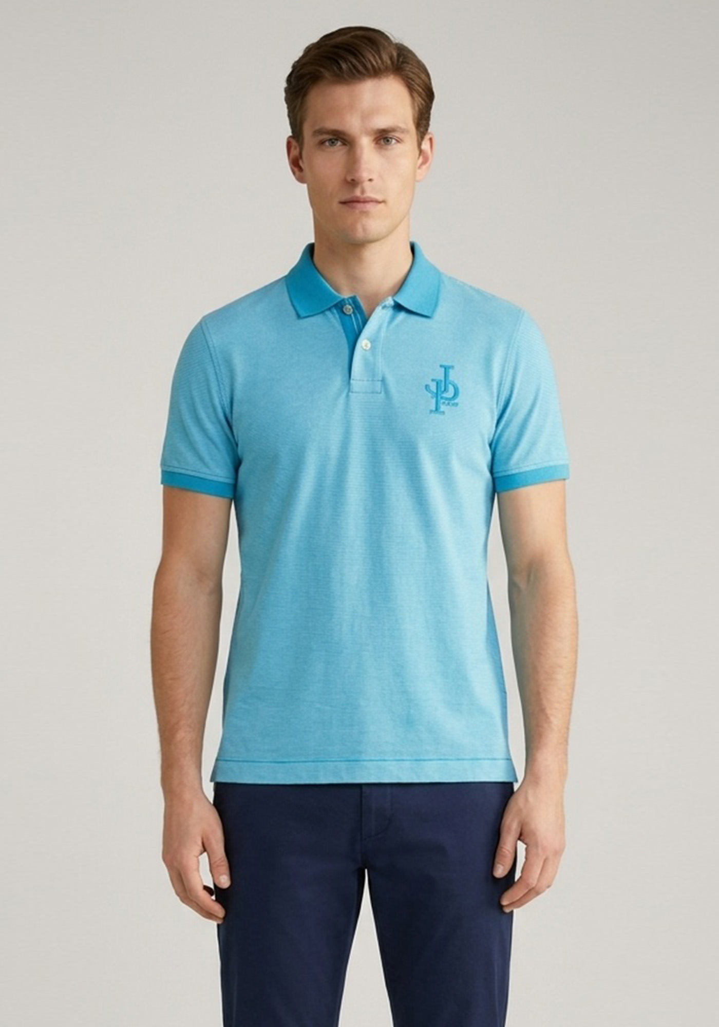 JOOP Μπλούζα Polo - 1500683 236 Ciel