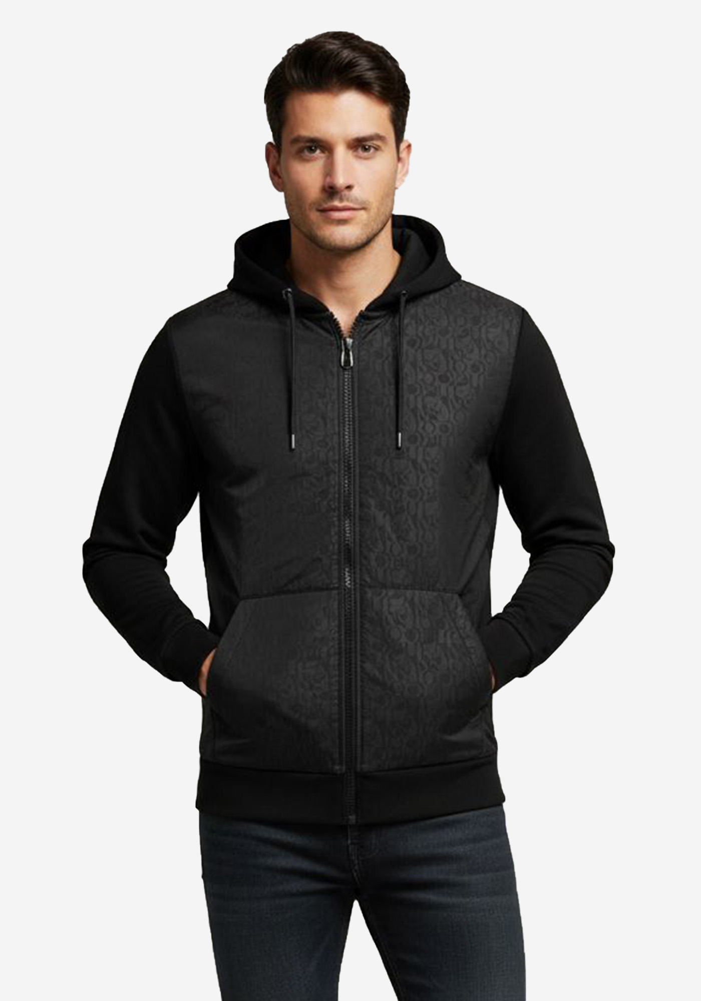 JOOP Ζακέτα της σειράς Contrast - 15 JJ224J081 10012014 001 Black