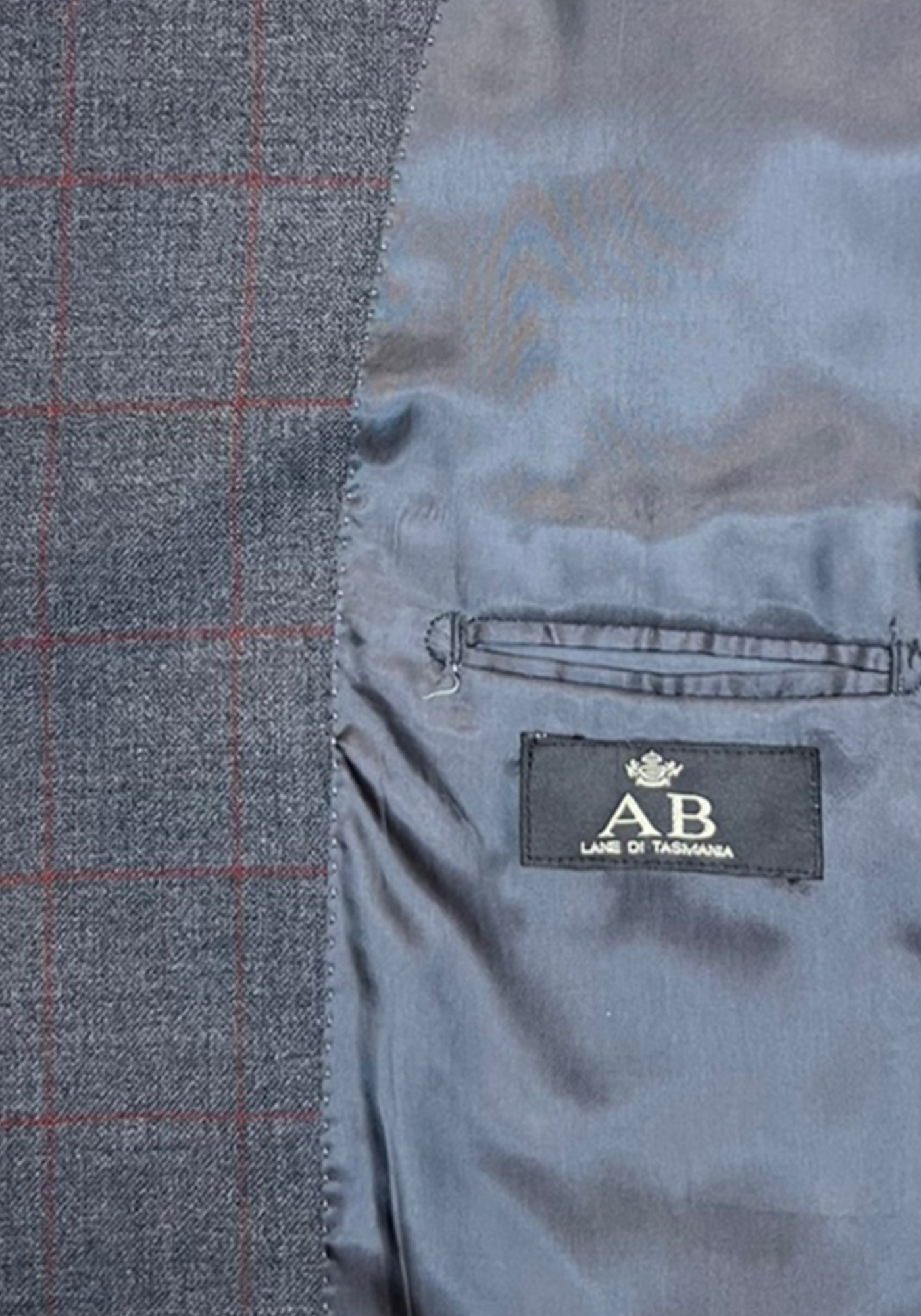 John Barrit Σακάκι της σειράς Check - 2866 31805 250 Grey Check φωτογραφία