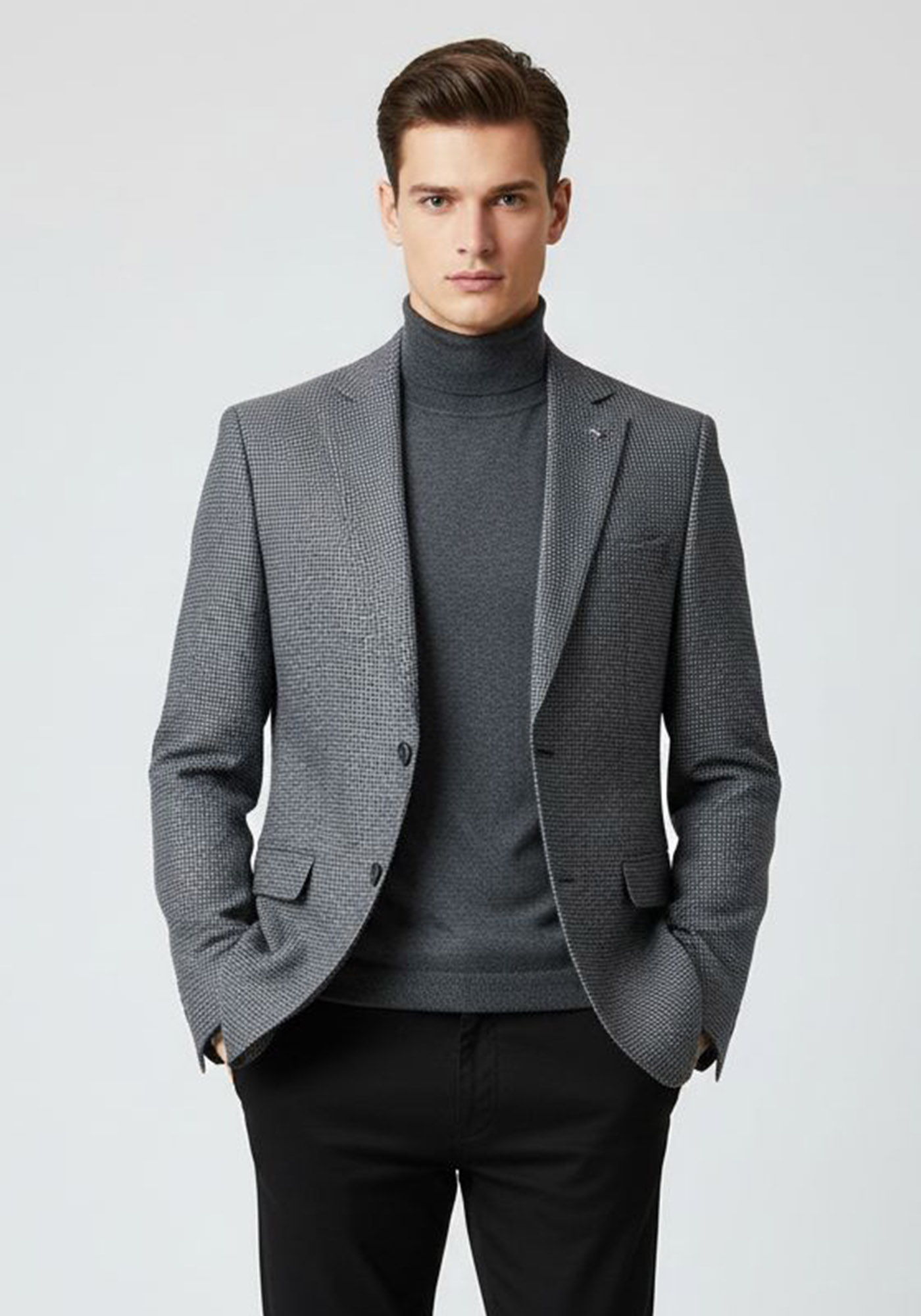 John Barritt John Barritt Σακάκι της σειράς BOSTON - 5219 1 Black/Grey/Brown