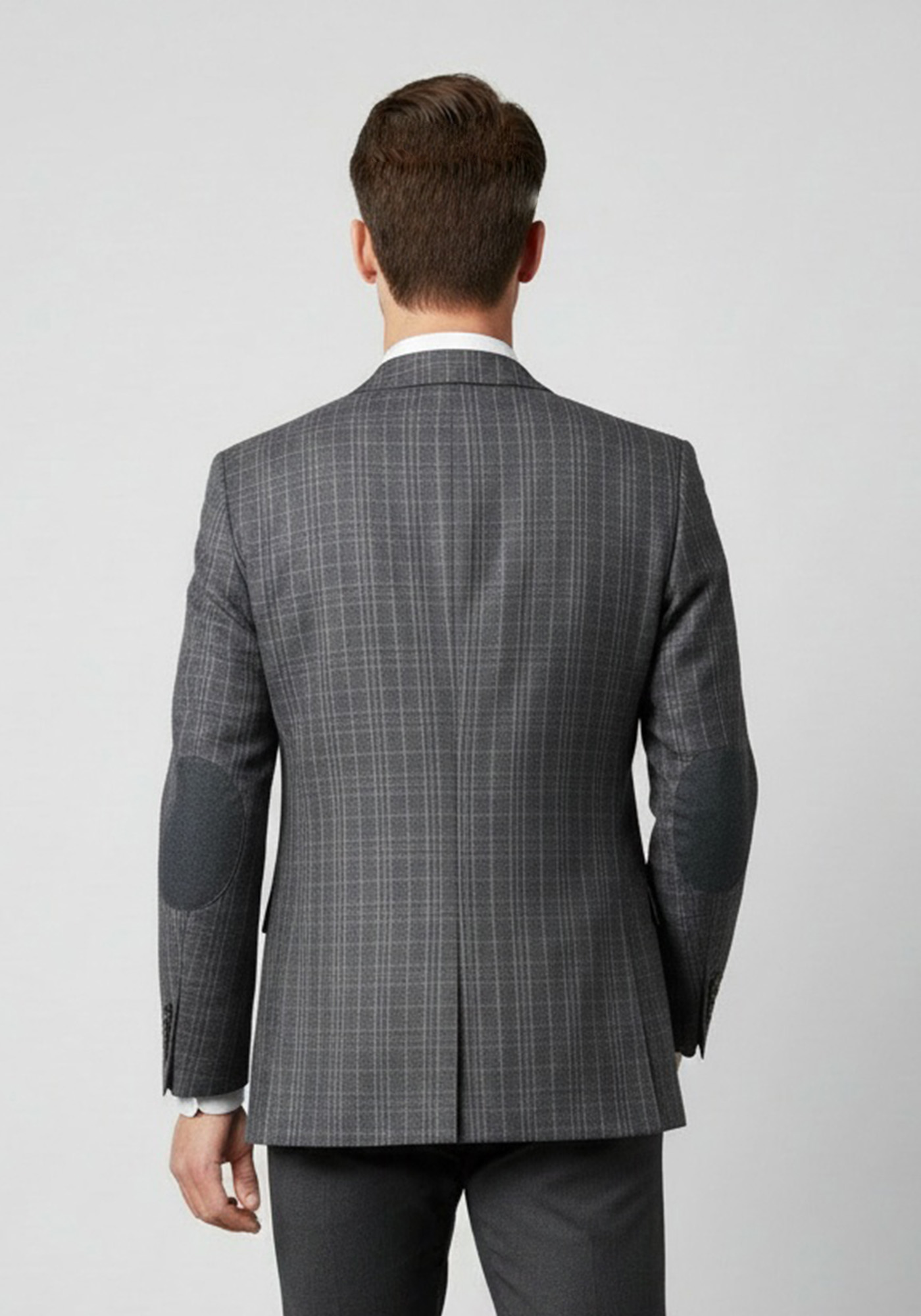 John Barritt Σακάκι της σειράς Check - 33820 3514 260 Grey φωτογραφία