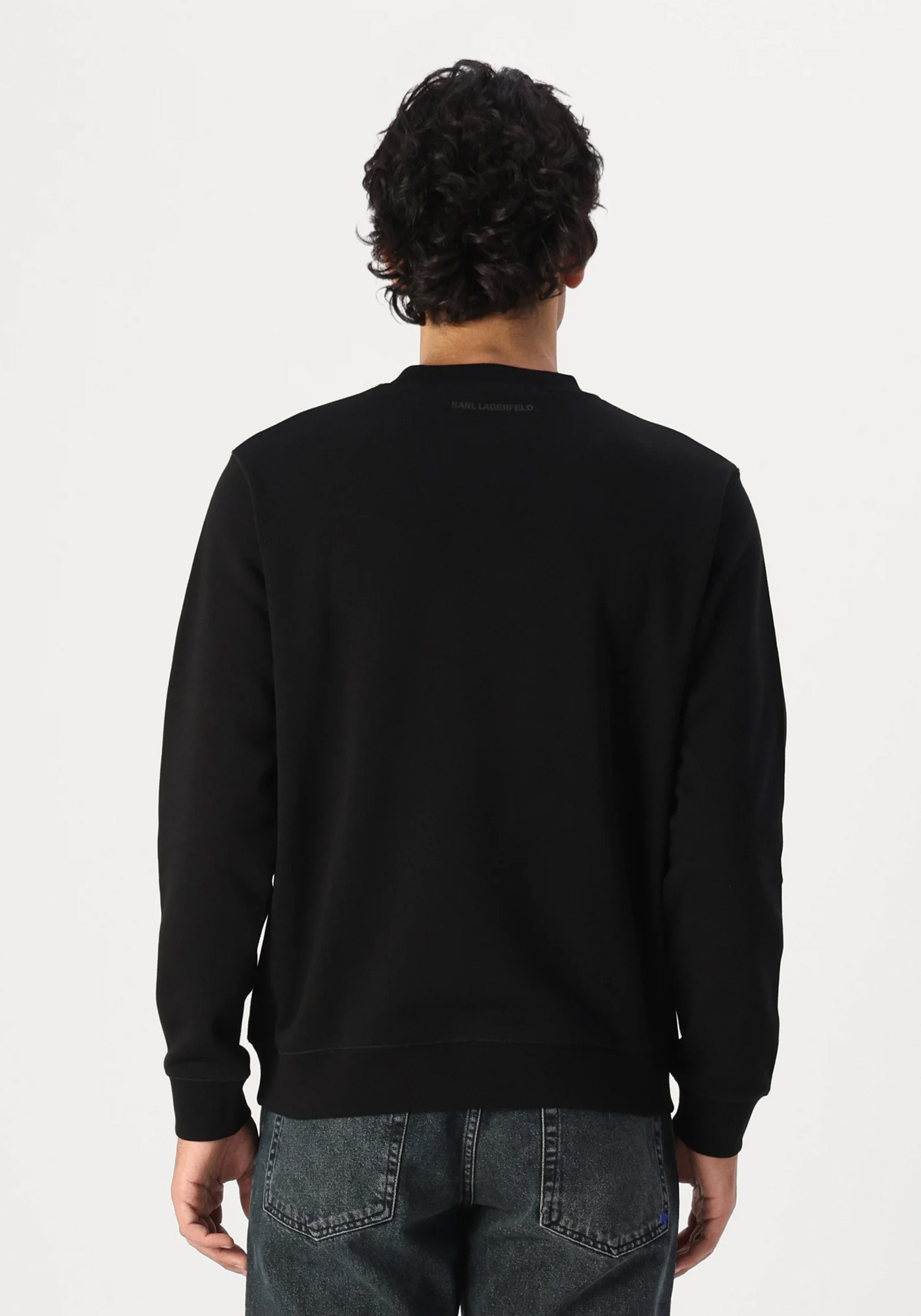 Karl Lagerfeld Hoodie της σειράς Crewneck - 705025 544910 990 Black φωτογραφία