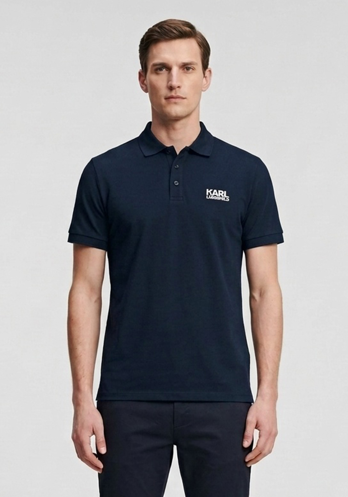 Karl Lagerfeld Polo Μπλούζα Polo - 745780 562235 690 Blue