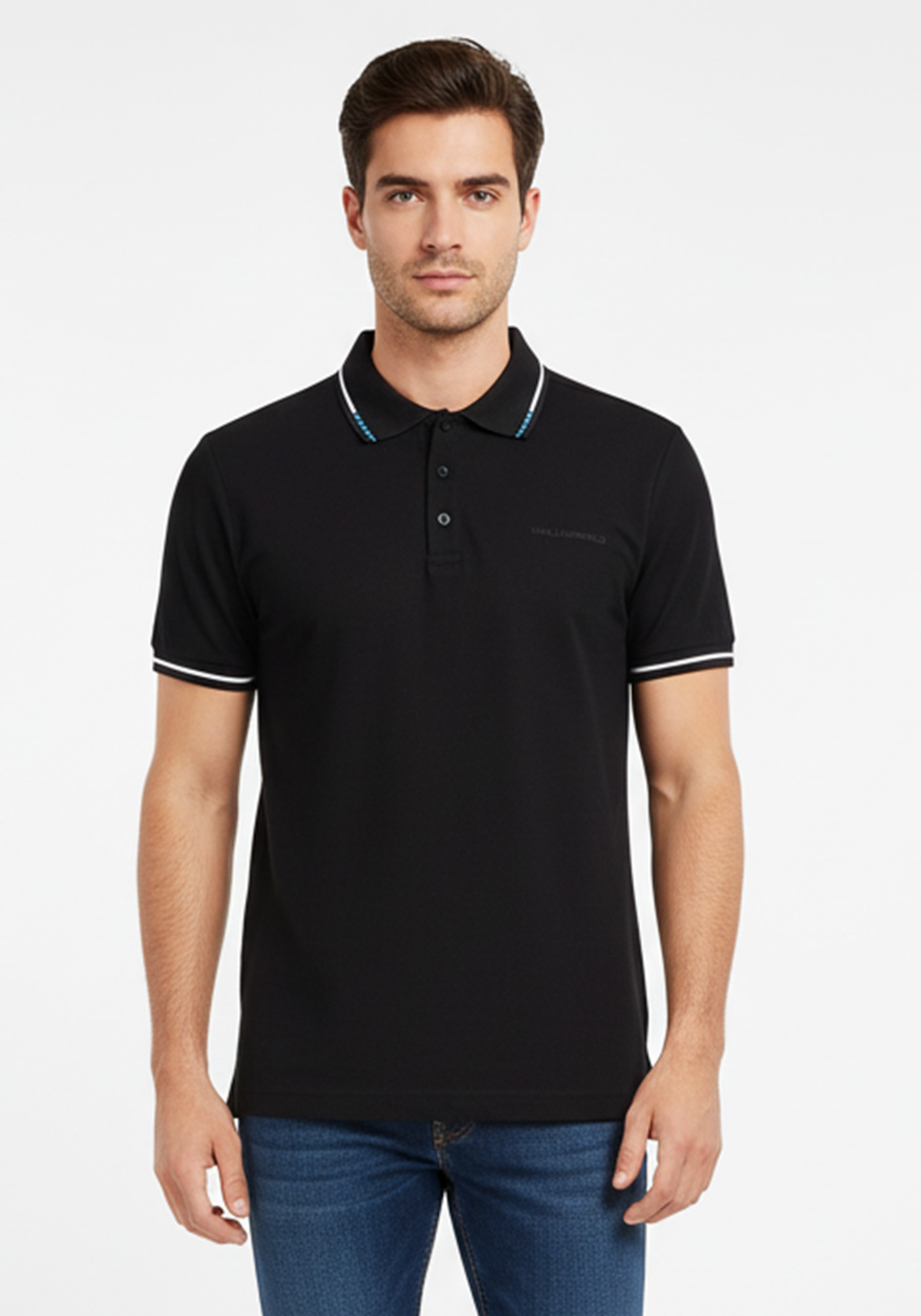Karl Lagerfeld Polo Μπλούζα της σειράς Polo - 745003 552201 990 Black