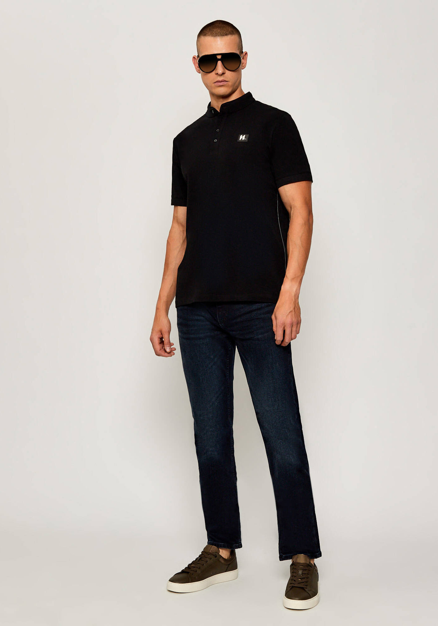Karl Lagerfeld Polo της σειράς Polo - 745001 554221 990 Black