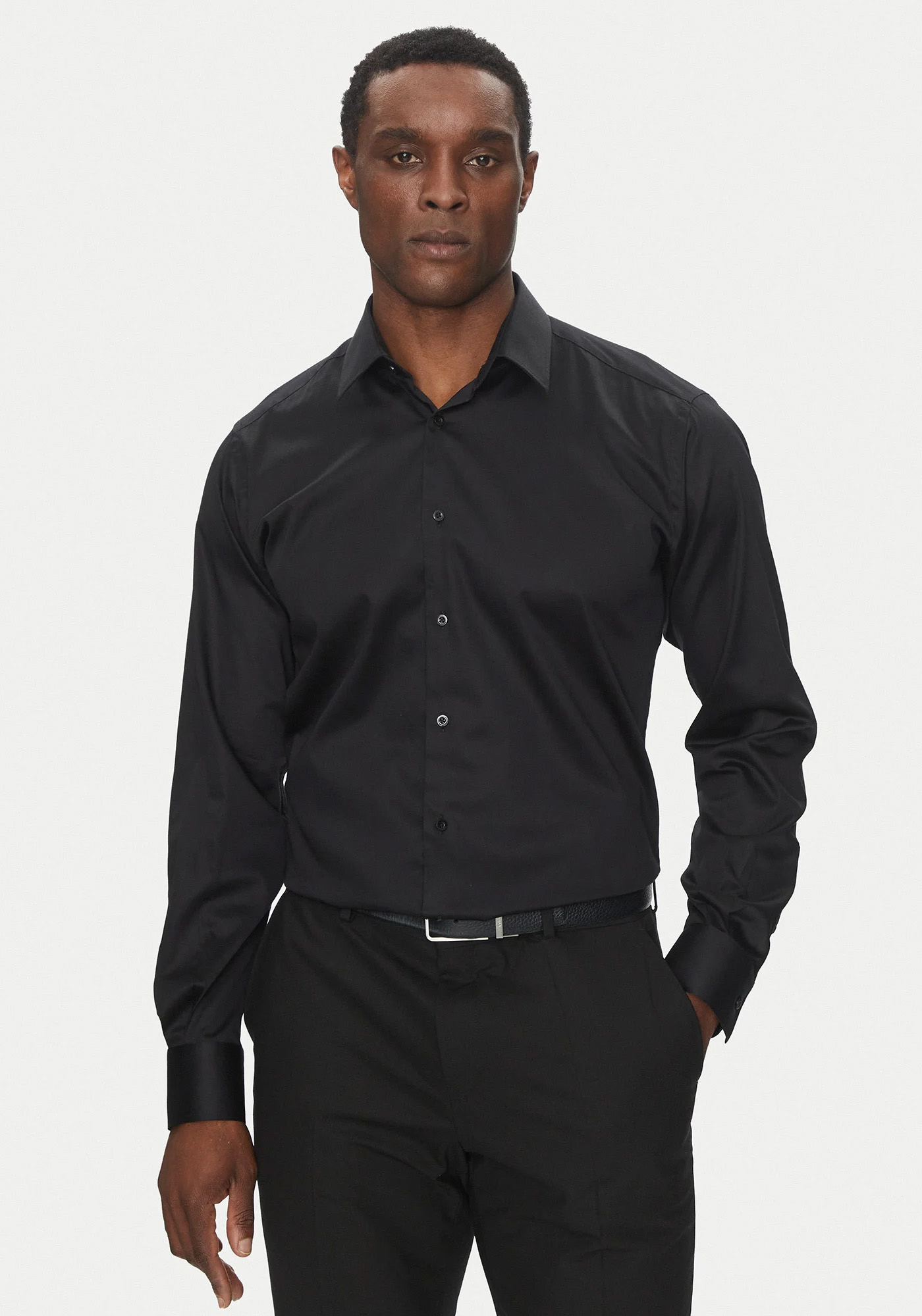 Karl Lagerfeld Shirt της σειράς Basic - 605000 533699 990 Black