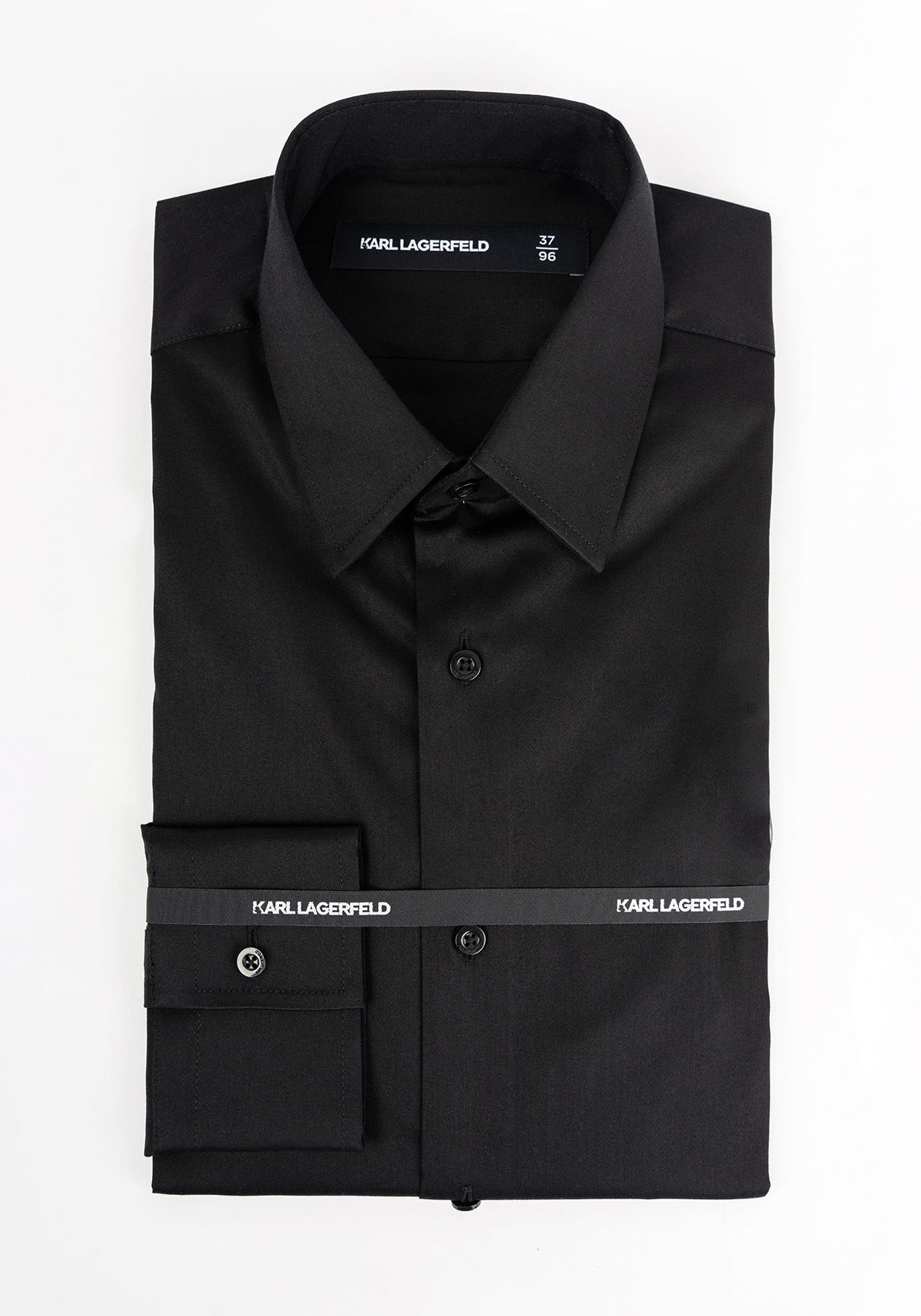 Karl Lagerfeld Shirt της σειράς Basic - 605000 533699 990 Black