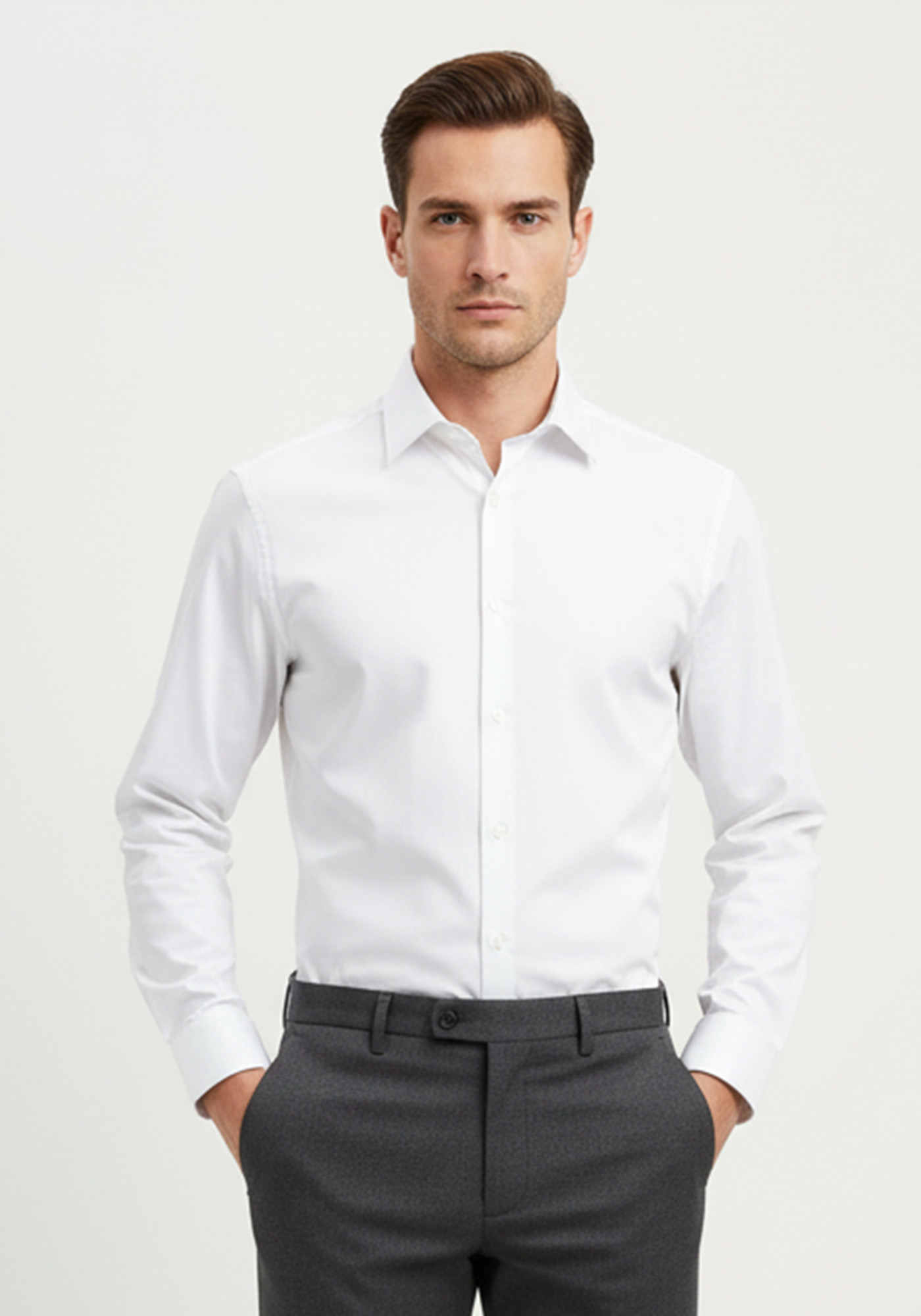 Karl Lagerfeld Shirt της σειράς Basic - 605080 554680 10 White