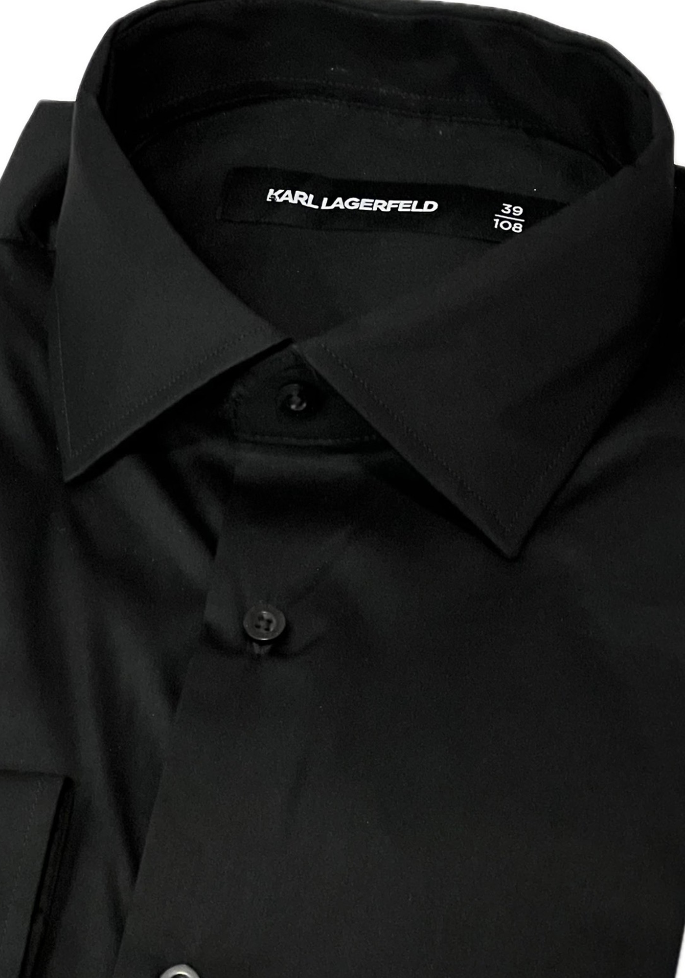 Karl Lagerfeld Shirt της σειράς Basic - 605080 554680 990 Black