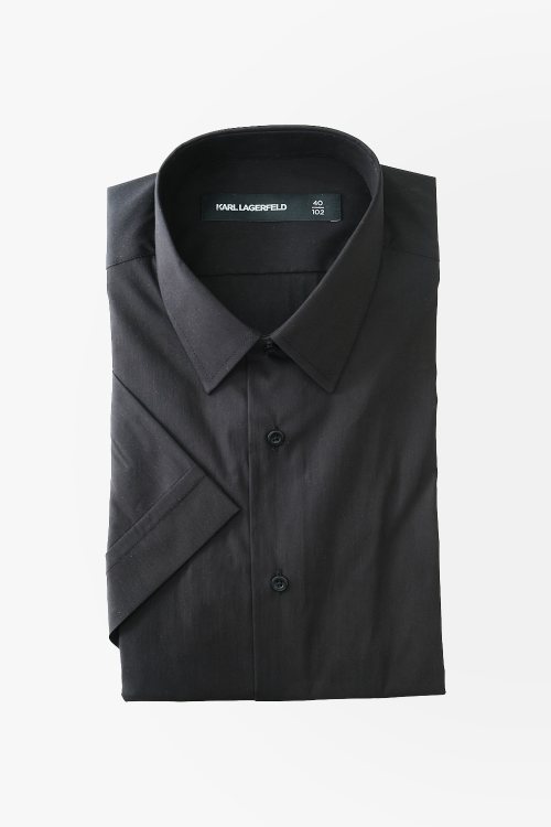 Karl Lagerfeld Shirt της σειράς Basic - 605500 552618 990 Black