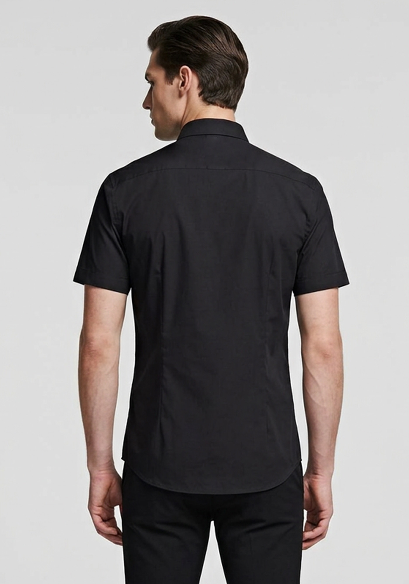 Karl Lagerfeld Shirt της σειράς Basic - 605500 552618 990 Black