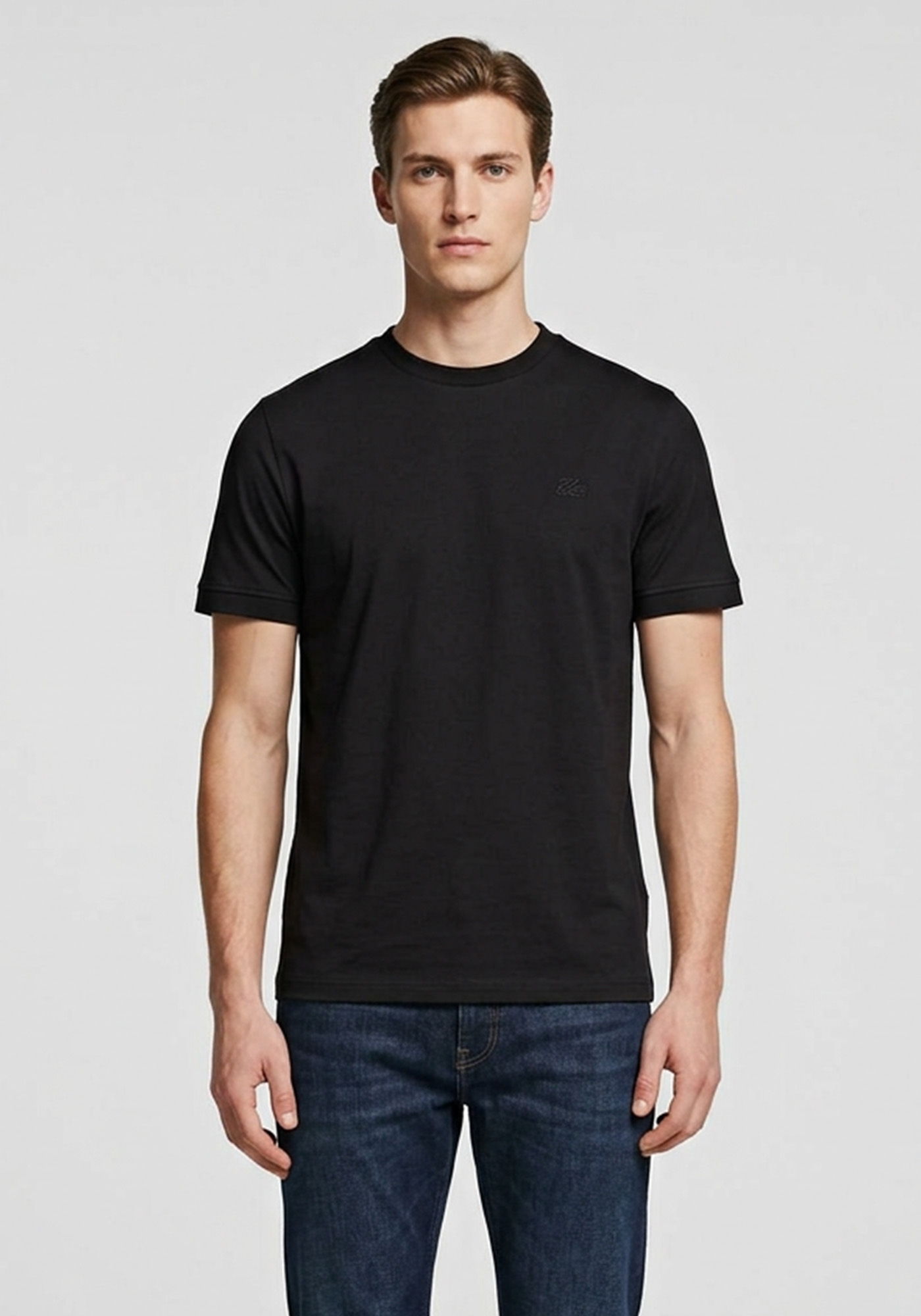 Karl Lagerfeld Shirt της σειράς Basic - 755007 552200 990 Black