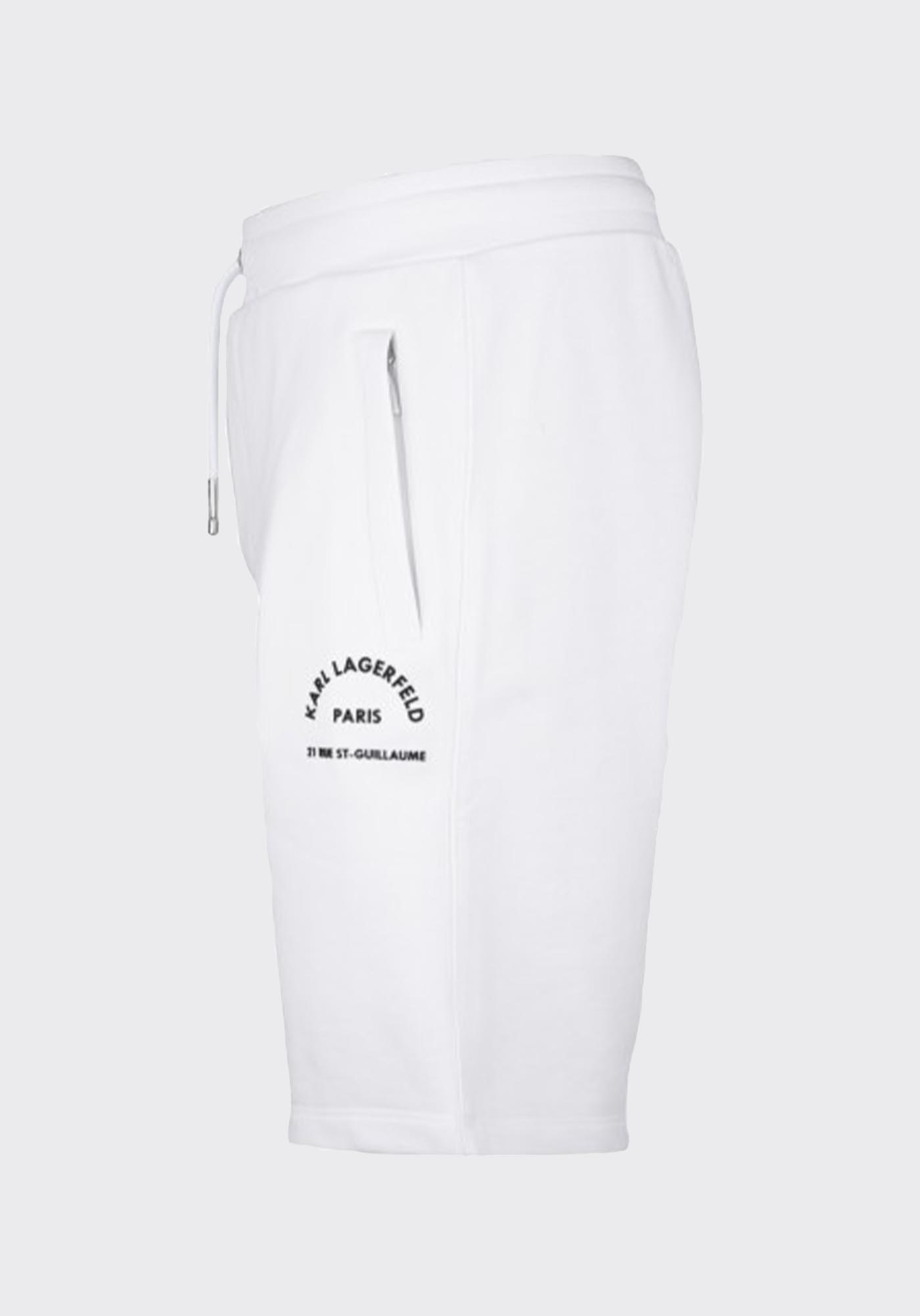 Karl Lagerfeld Sport Βερμούδα της σειράς Sweat Shorts - 705030 521900 10 White
