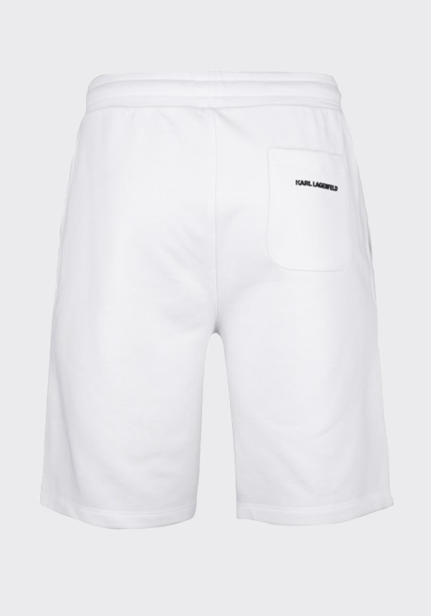Karl Lagerfeld Sport Βερμούδα της σειράς Sweat Shorts - 705030 521900 10 White φωτογραφία