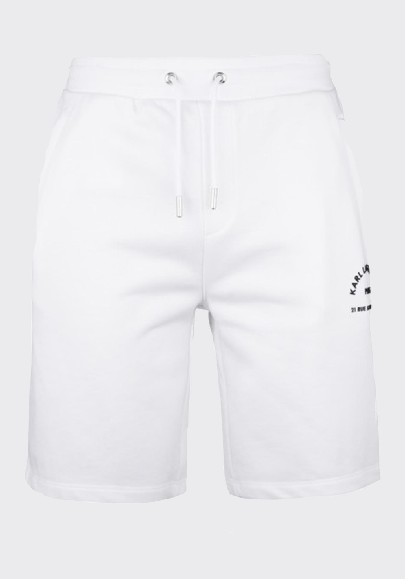 Karl Lagerfeld Karl Lagerfeld Sport Βερμούδα της σειράς Sweat Shorts - 705030 521900 10 White