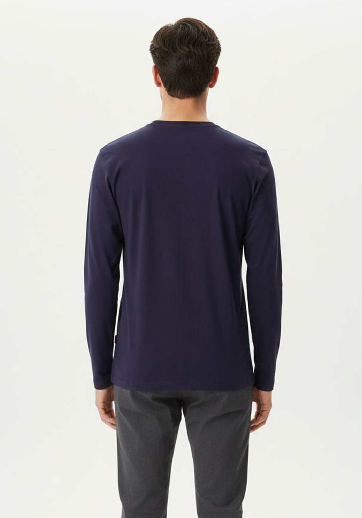 Karl Lagerfeld T Shirt της σειράς Crewneck - 64203 501 65 Purple