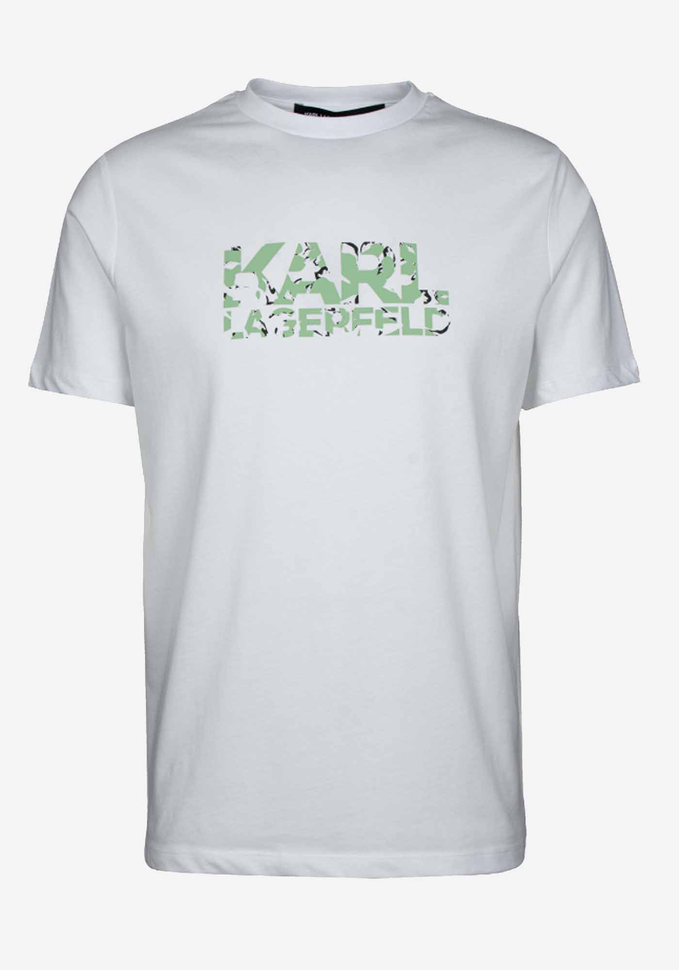 Karl Lagerfeld T Shirt της σειράς Crewneck - 755042 552224 10 White