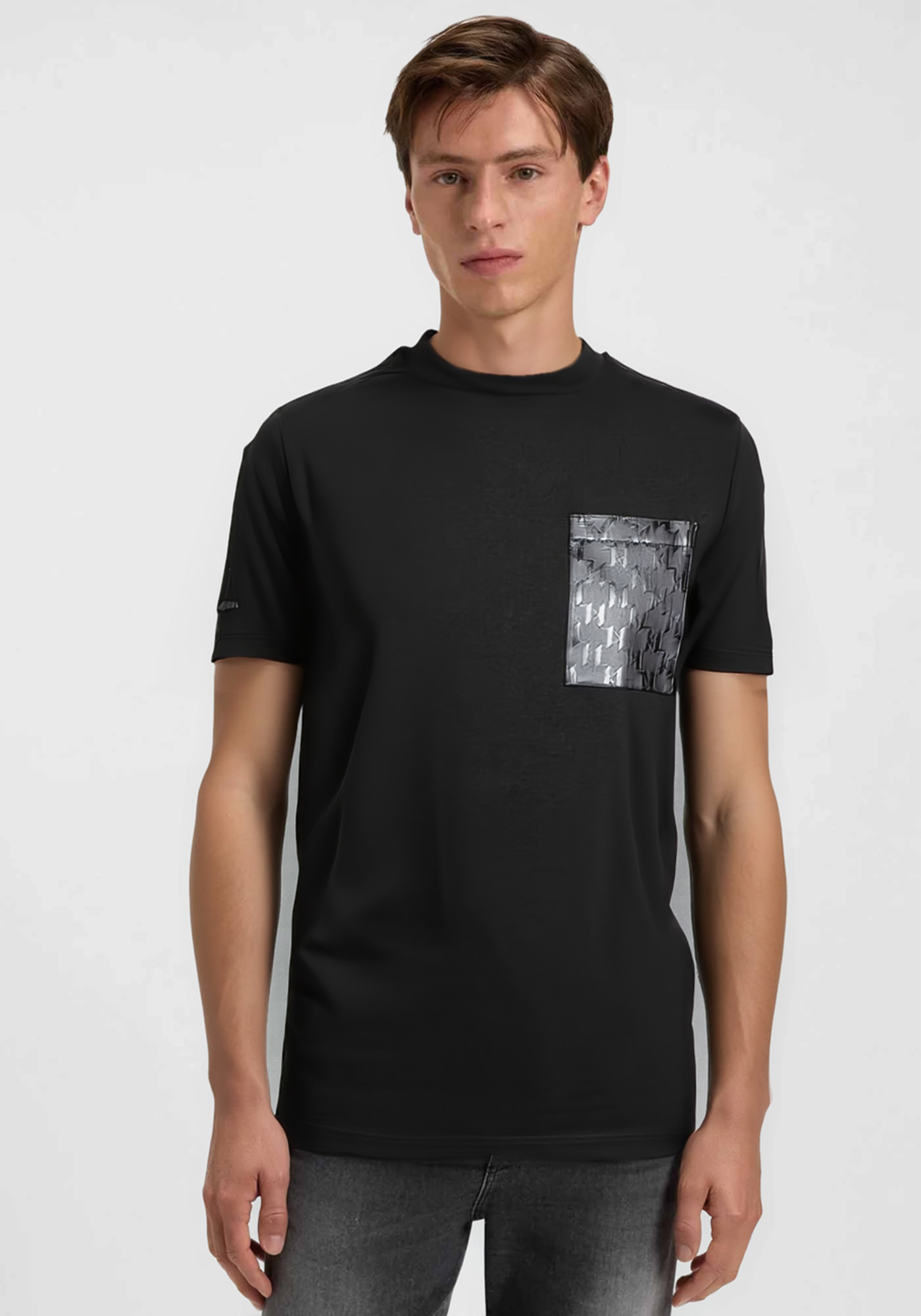 Karl Lagerfeld T Shirt της σειράς Crewneck - 755047 554225 990 Black