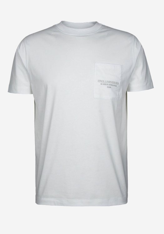 Karl Lagerfeld T Shirt της σειράς Crewneck - 755062 552241 10 White