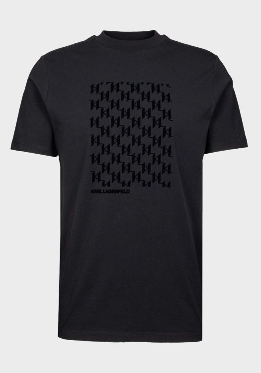 Karl Lagerfeld T Shirt της σειράς Pre - 755040 561221 990 Black