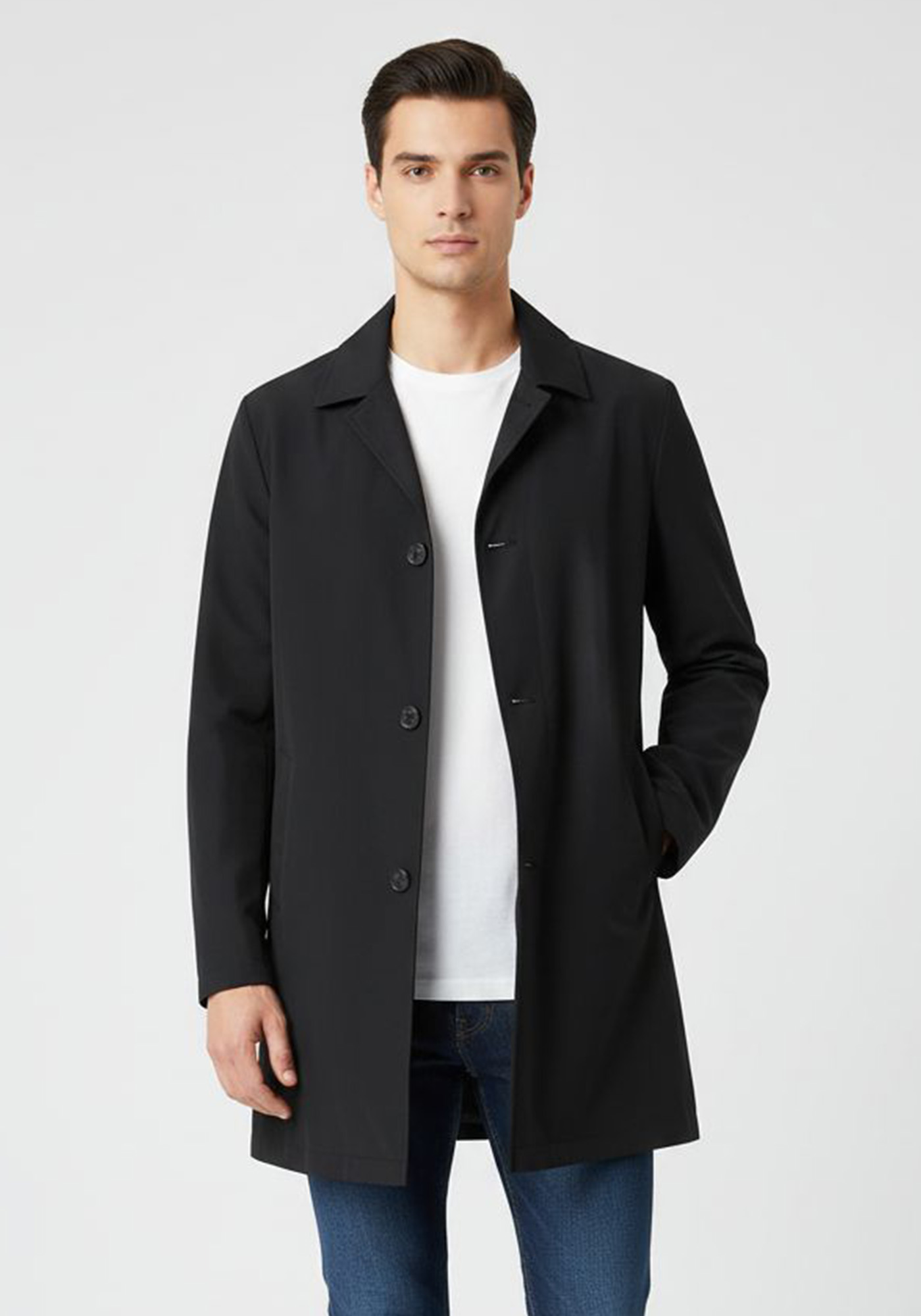 Karl Lagerfeld Karl Lagerfeld Καπαρντίνα της σειράς Mantel - 69770 29312 90 Black