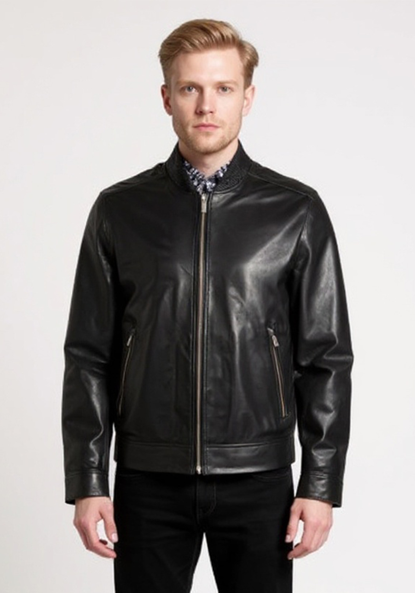 Karl Lagerfeld Karl Lagerfeld Δερμάτινο Jacket της σειράς Blouson - 555080 533400 990 Black