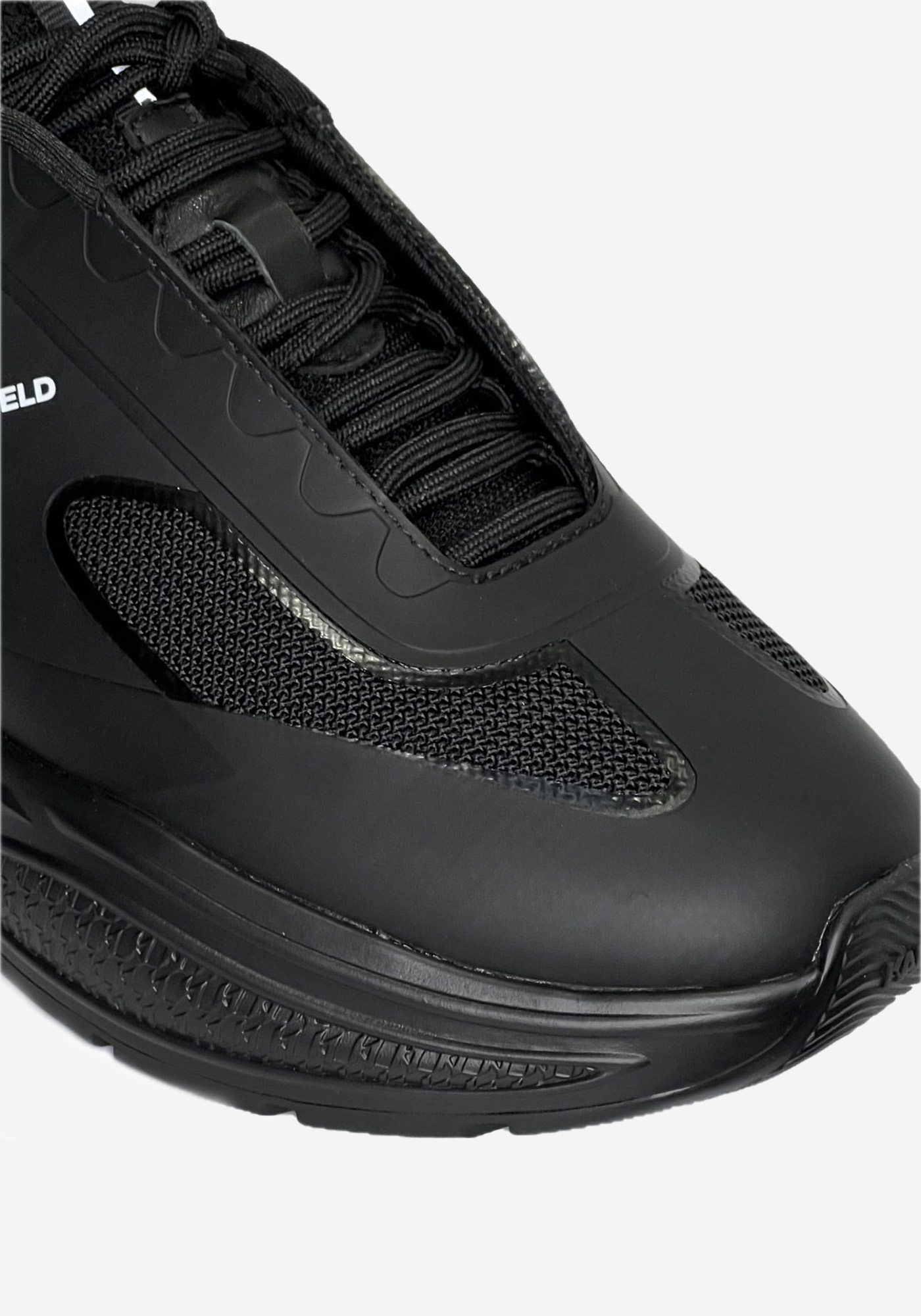 Karl Lagerfeld Δερμάτινα Sneakers της σειράς Texture - KL52714H H0X Black