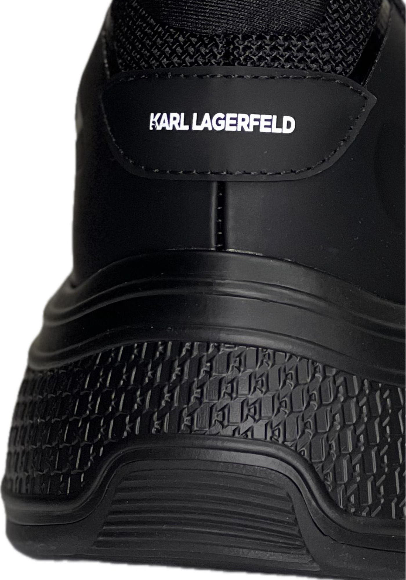 Karl Lagerfeld Δερμάτινα Sneakers της σειράς Texture - KL52714H H0X Black