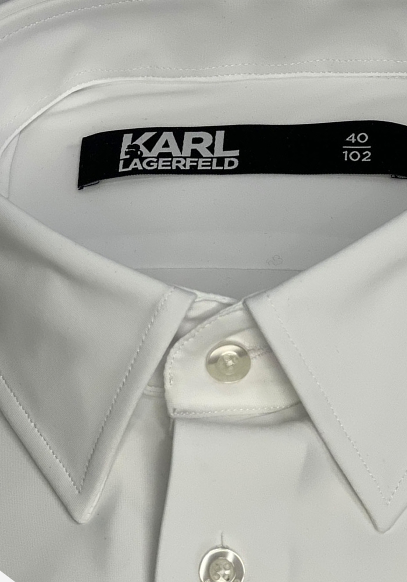 Karl Lagerfeld Πουκάμισο της σειράς Modern - 605000 534608 10 White