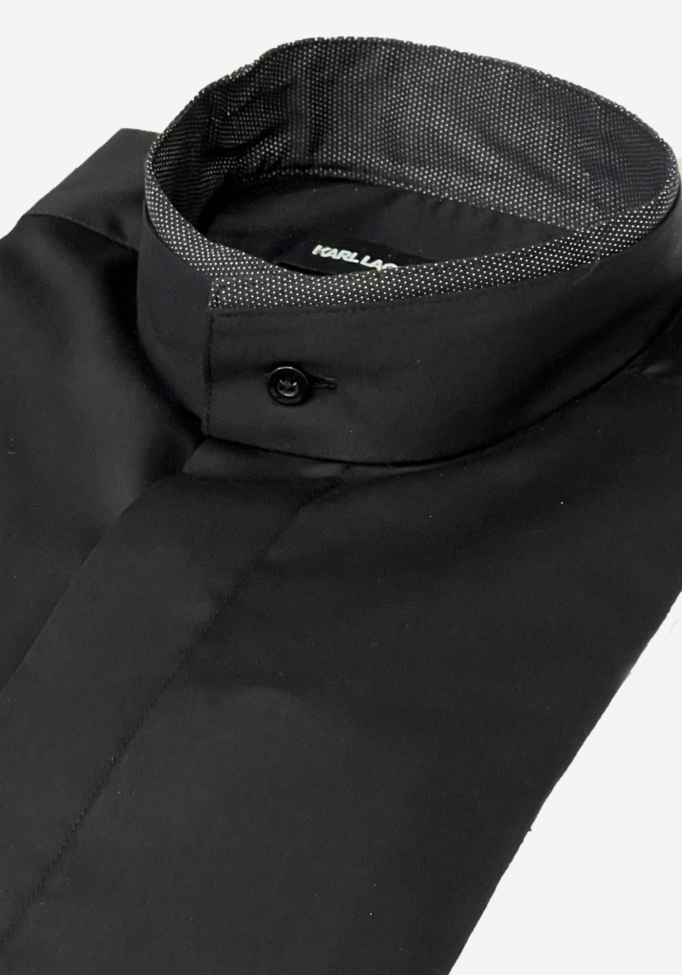 Karl Lagerfeld Πουκάμισο της σειράς Modern - 605112 554609 991 Black φωτογραφία