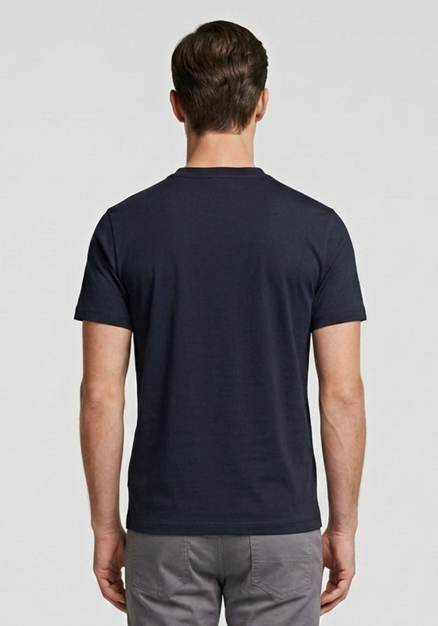 Karl Lagerfeld Μπλούζα Crewneck - 755001 563200 690 Blue φωτογραφία