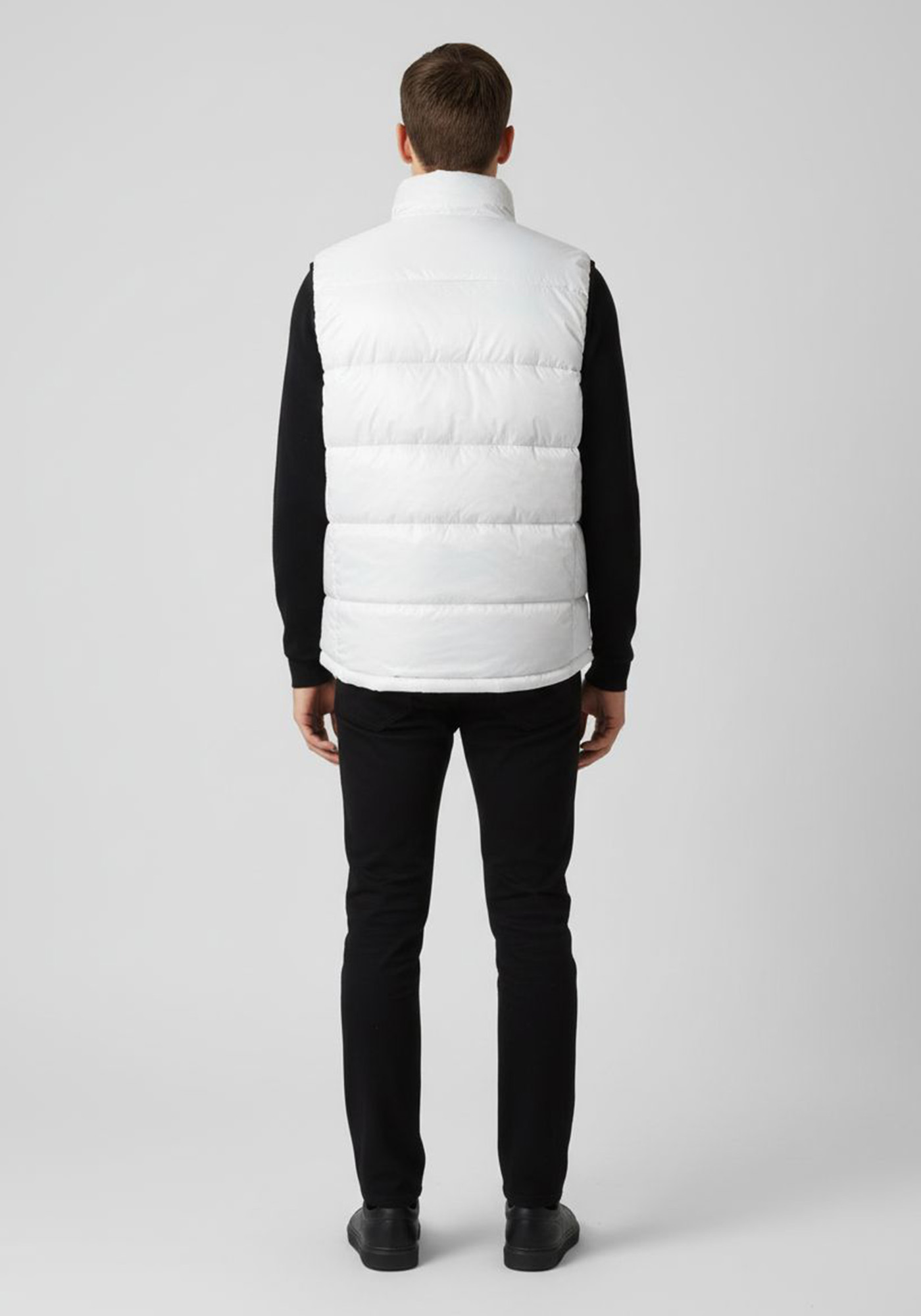 Karl Lagerfeld Αμάνικο Μπουφάν της σειράς Vest - 505401 543590 19 White φωτογραφία