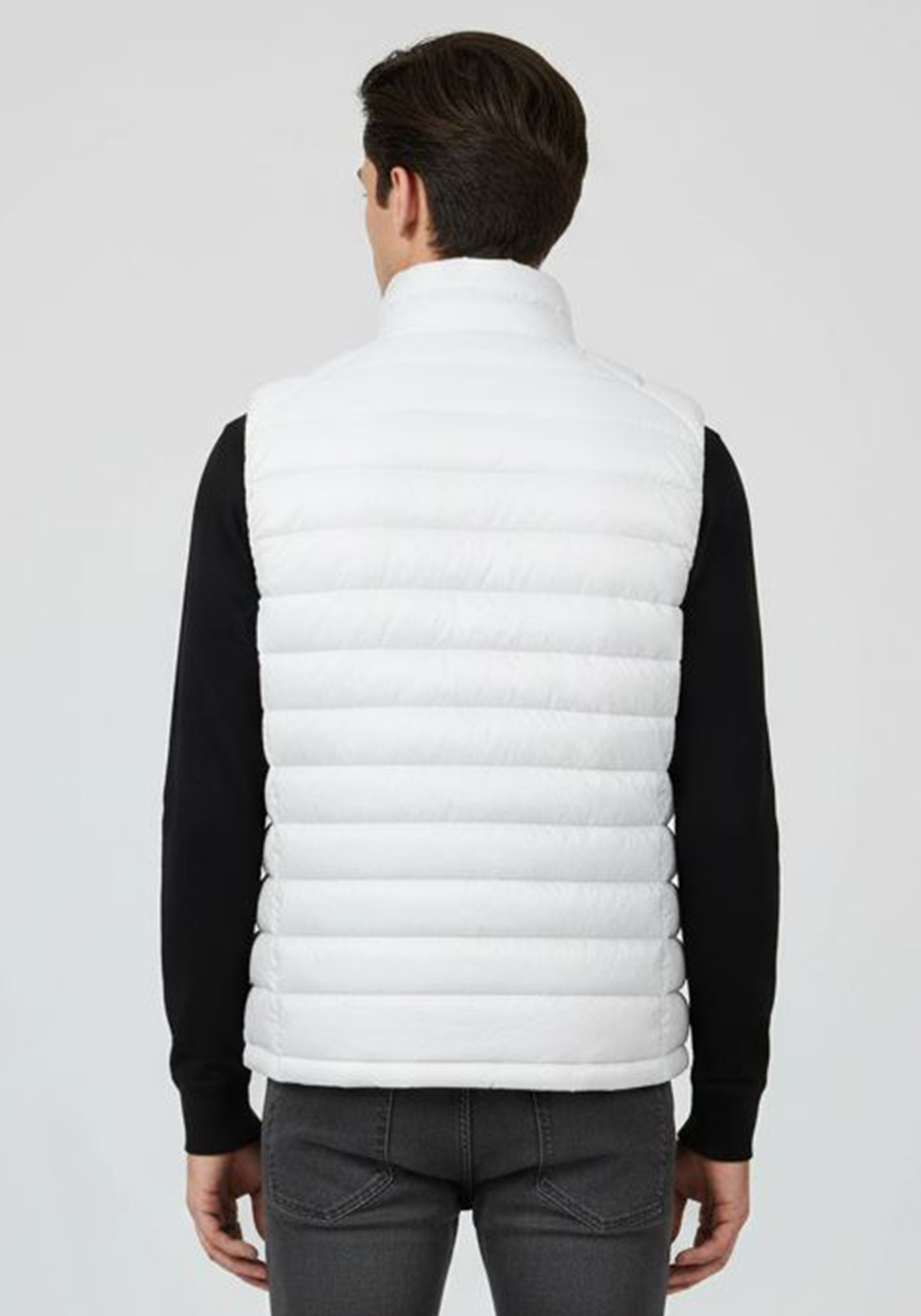 Karl Lagerfeld Αμάνικο Μπουφάν της σειράς Vest - 505711 551590 10 White