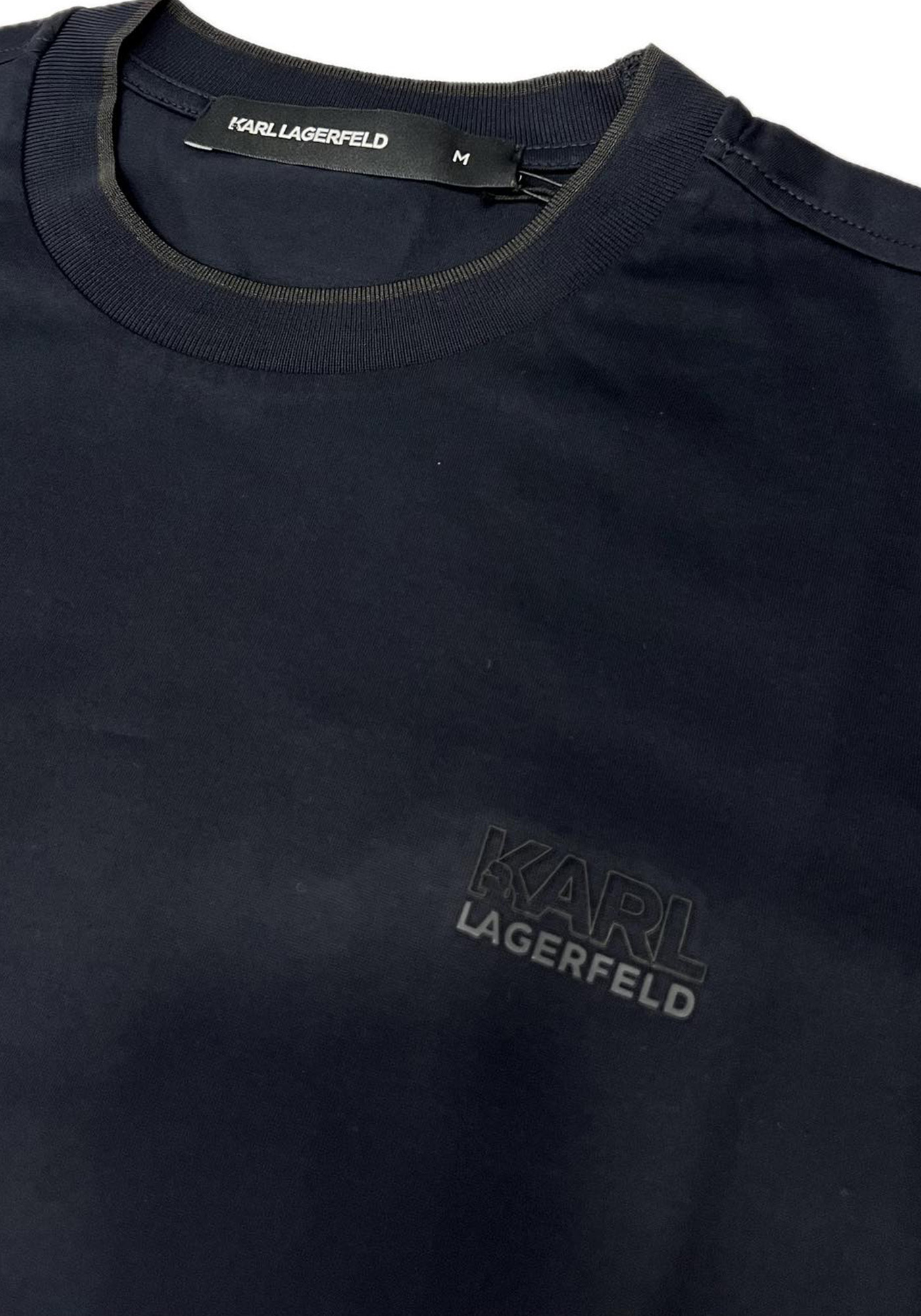 Karl Lagerfeld Μπλούζα της σειράς Crewneck - 755001 554200 690 Blue φωτογραφία