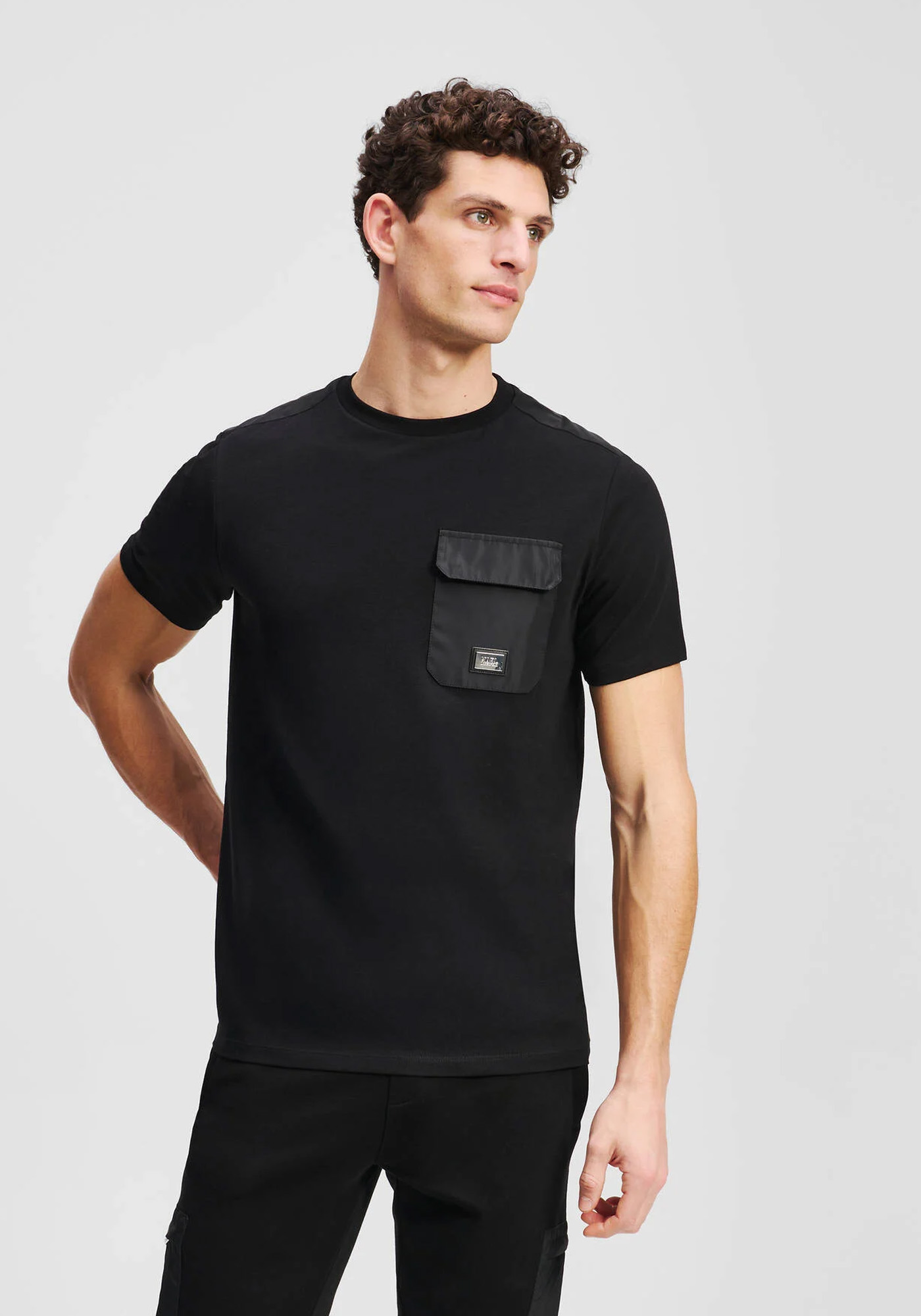 Karl Lagerfeld Μπλούζα της σειράς Crewneck - 755037 552221 990 Black