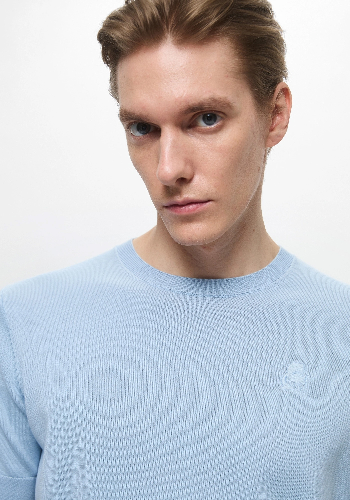 Karl Lagerfeld Μπλούζα της σειράς Knit - 655087 552398 600 Blue