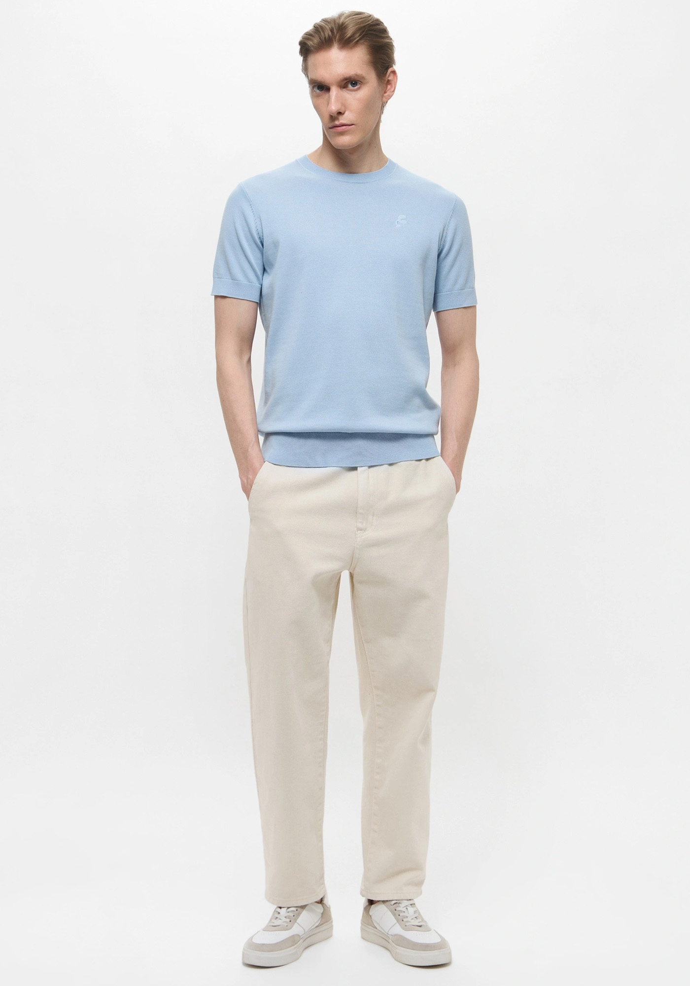 Karl Lagerfeld Μπλούζα της σειράς Knit - 655087 552398 600 Blue