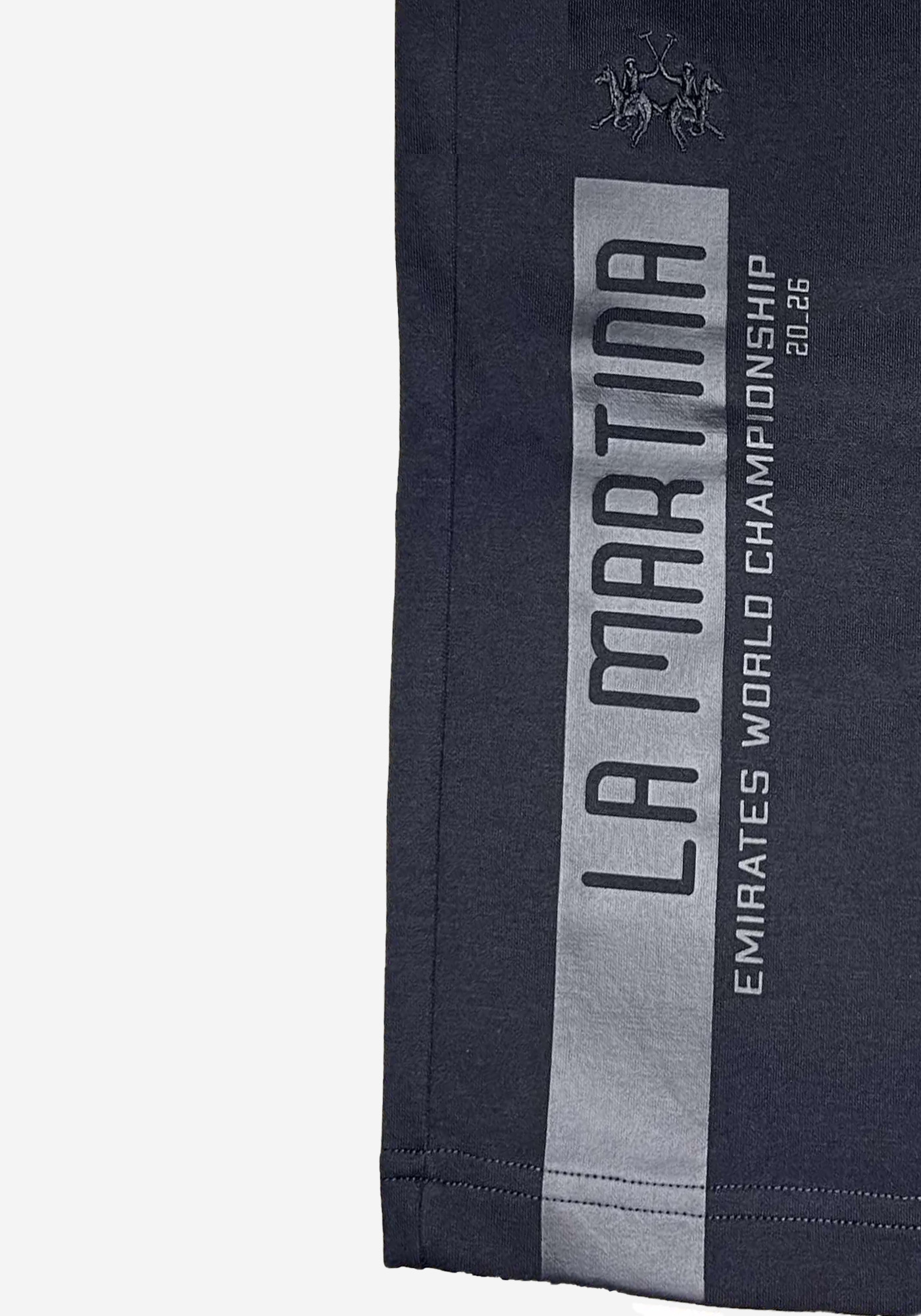 La Martina Sport Βερμούδα Bermuda - MCB001 FP571 09999 Black