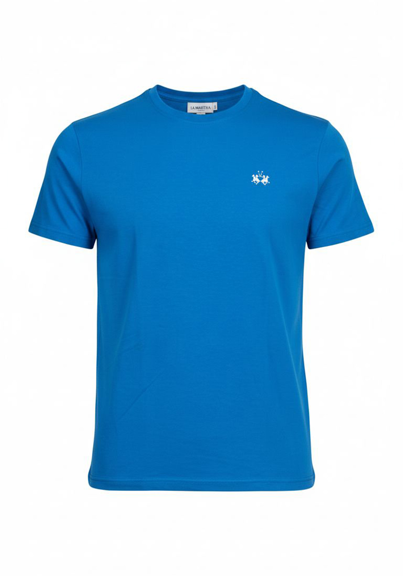 La Martina Κοντομάνικο Jersey της σειράς Basic - NMR006 07165 Ciel