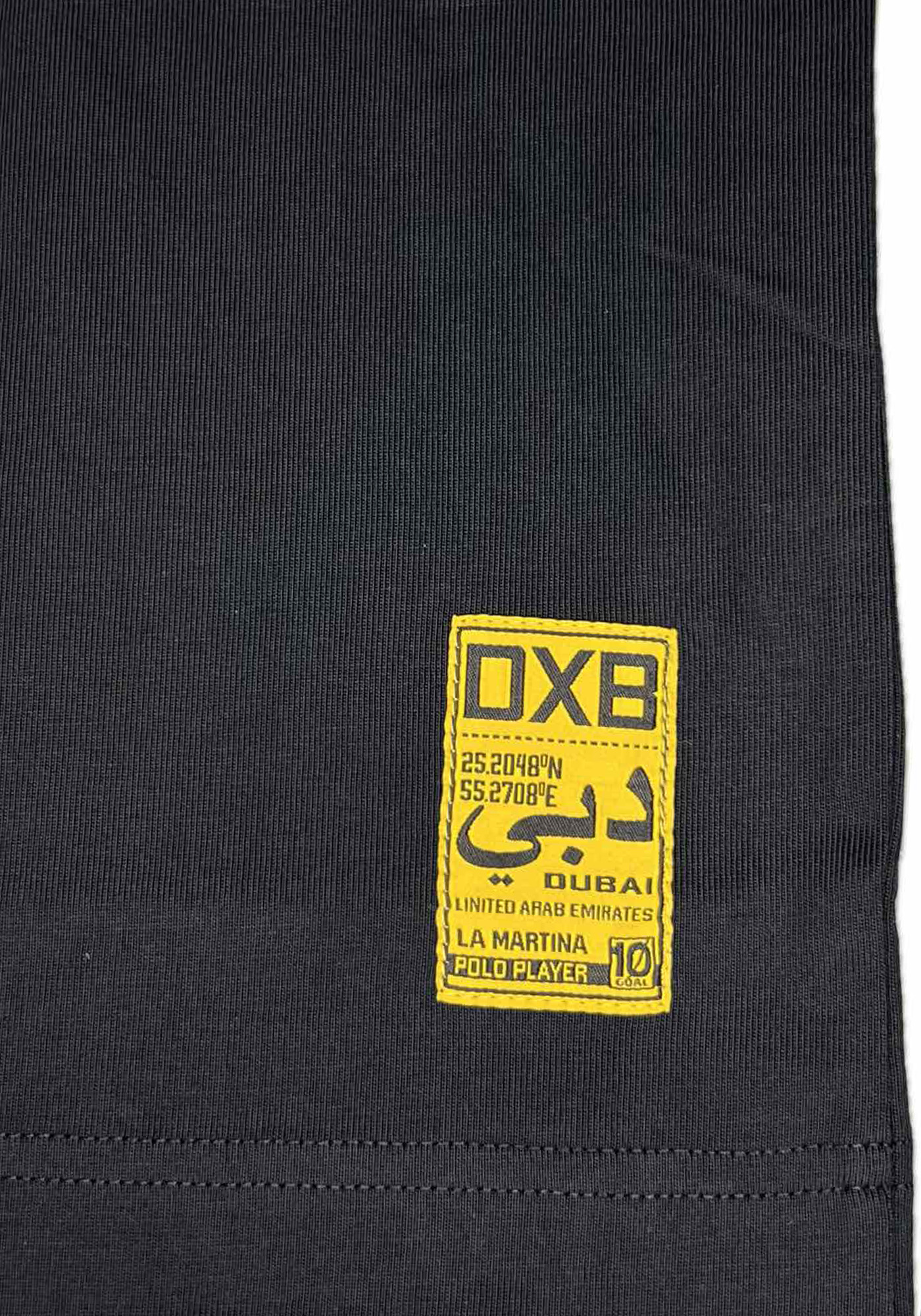 La Martina Μπλούζα HE - MCR300 JS409 09999 Black