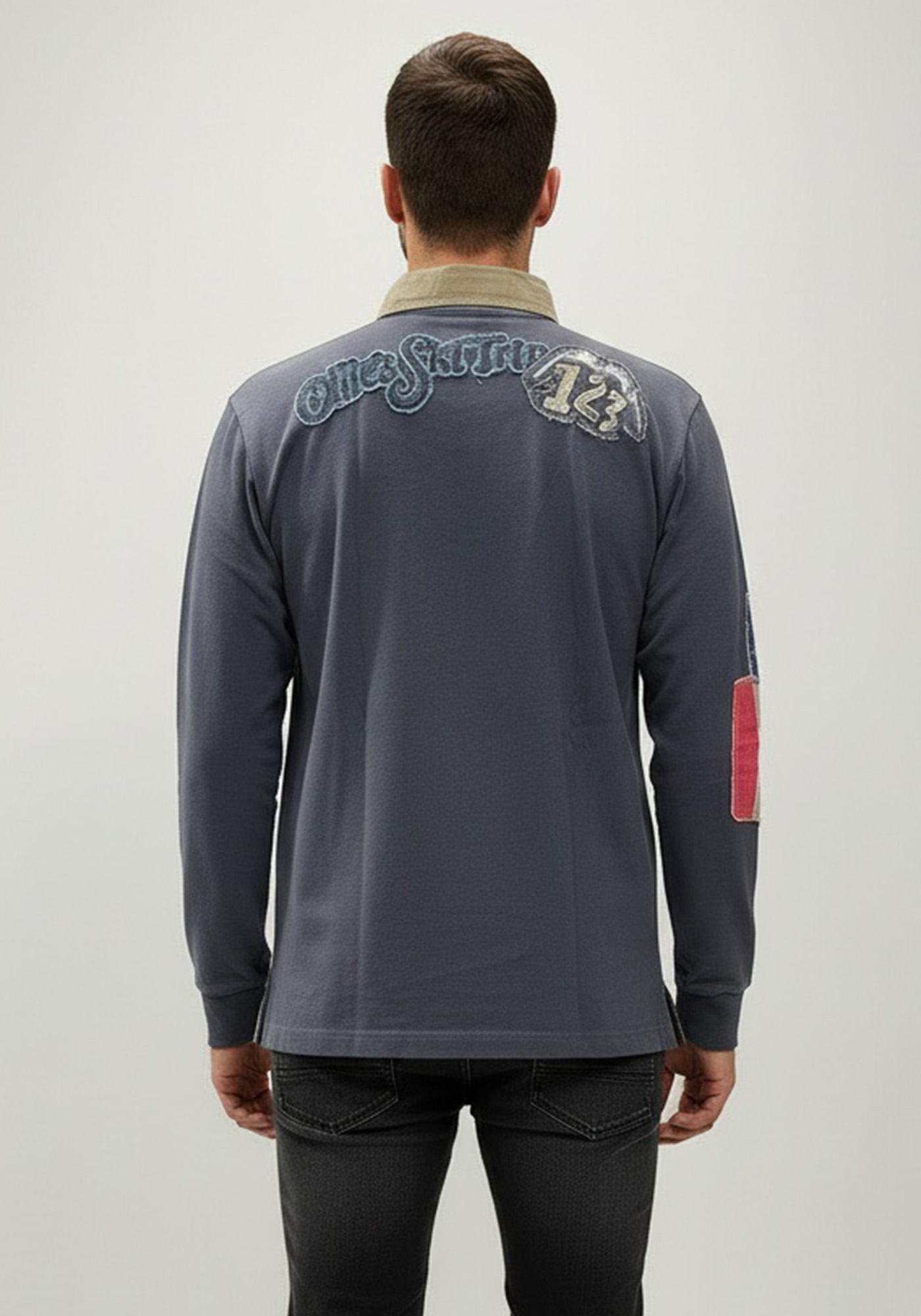 La Tortuga Polo της σειράς Contrast - 10I6100U0075183 9408 Graphite φωτογραφία