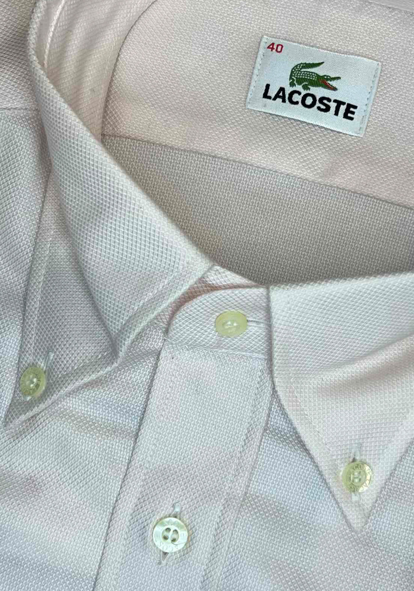 Lacoste Πουκάμισο Basic - CH2517 Τ03 Ash Pink φωτογραφία