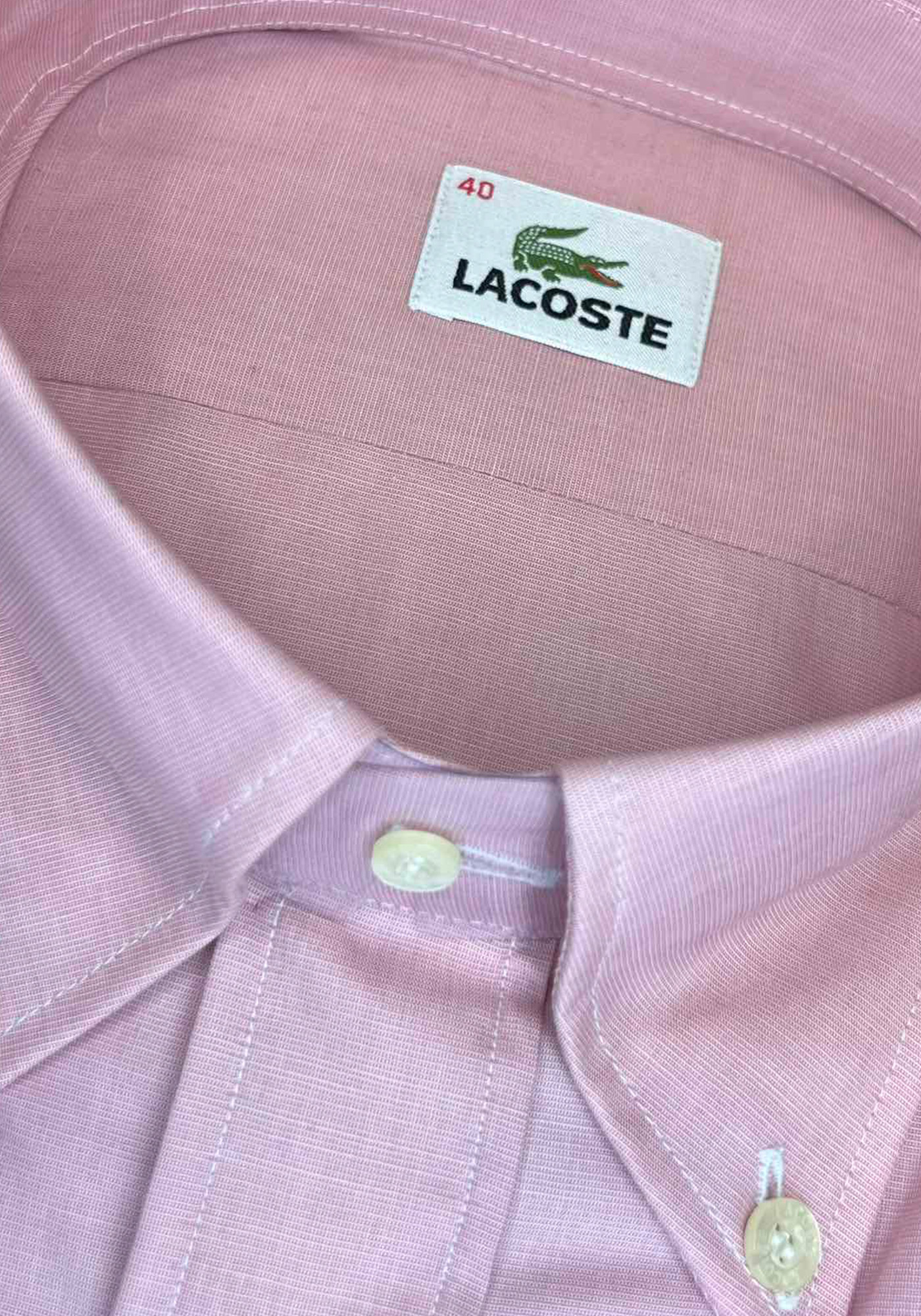 Lacoste Πουκάμισο Basic - CH3684 2V7 Brownie Clair φωτογραφία