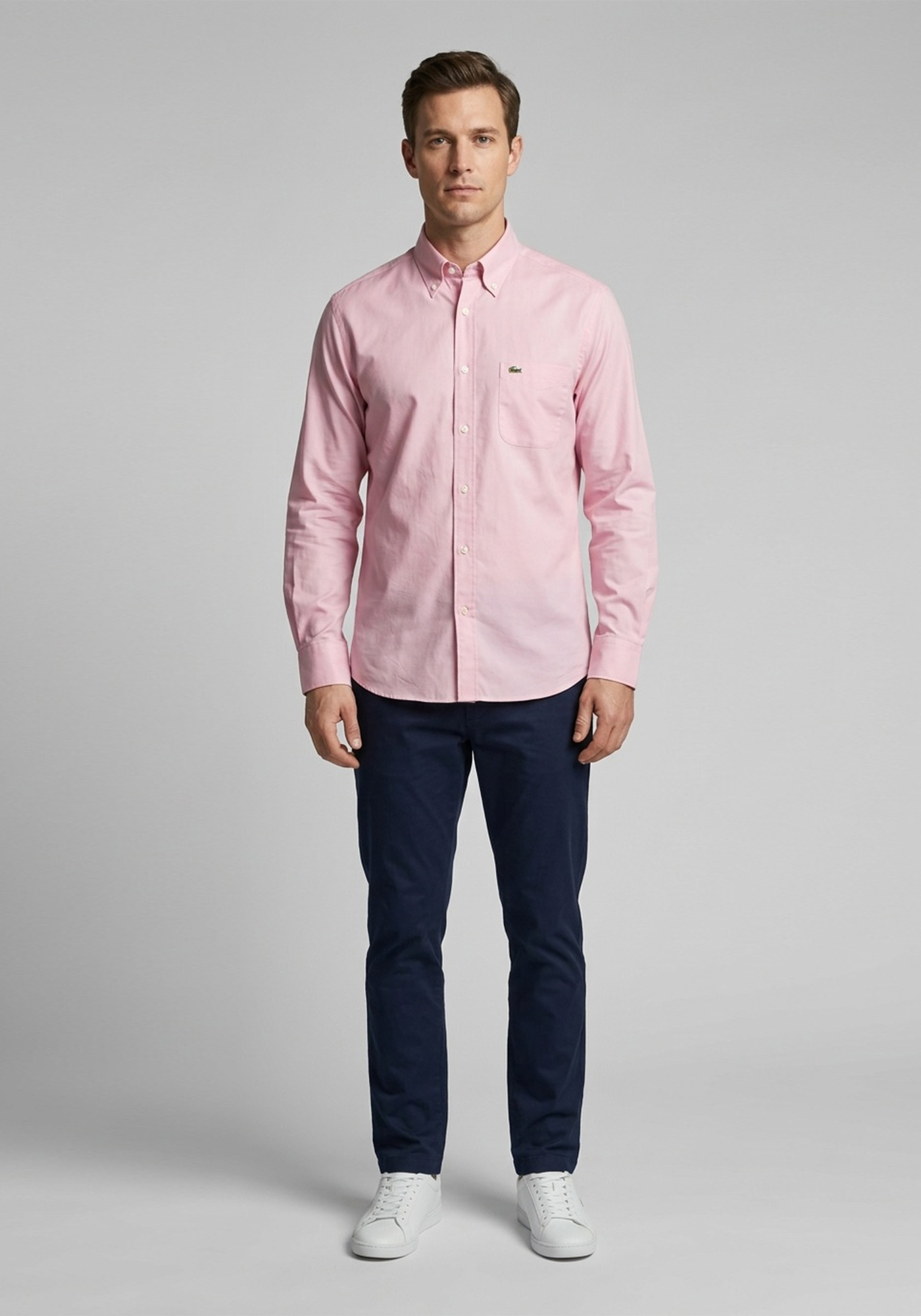 Lacoste Πουκάμισο Basic - CH3684 2V7 Brownie Clair φωτογραφία